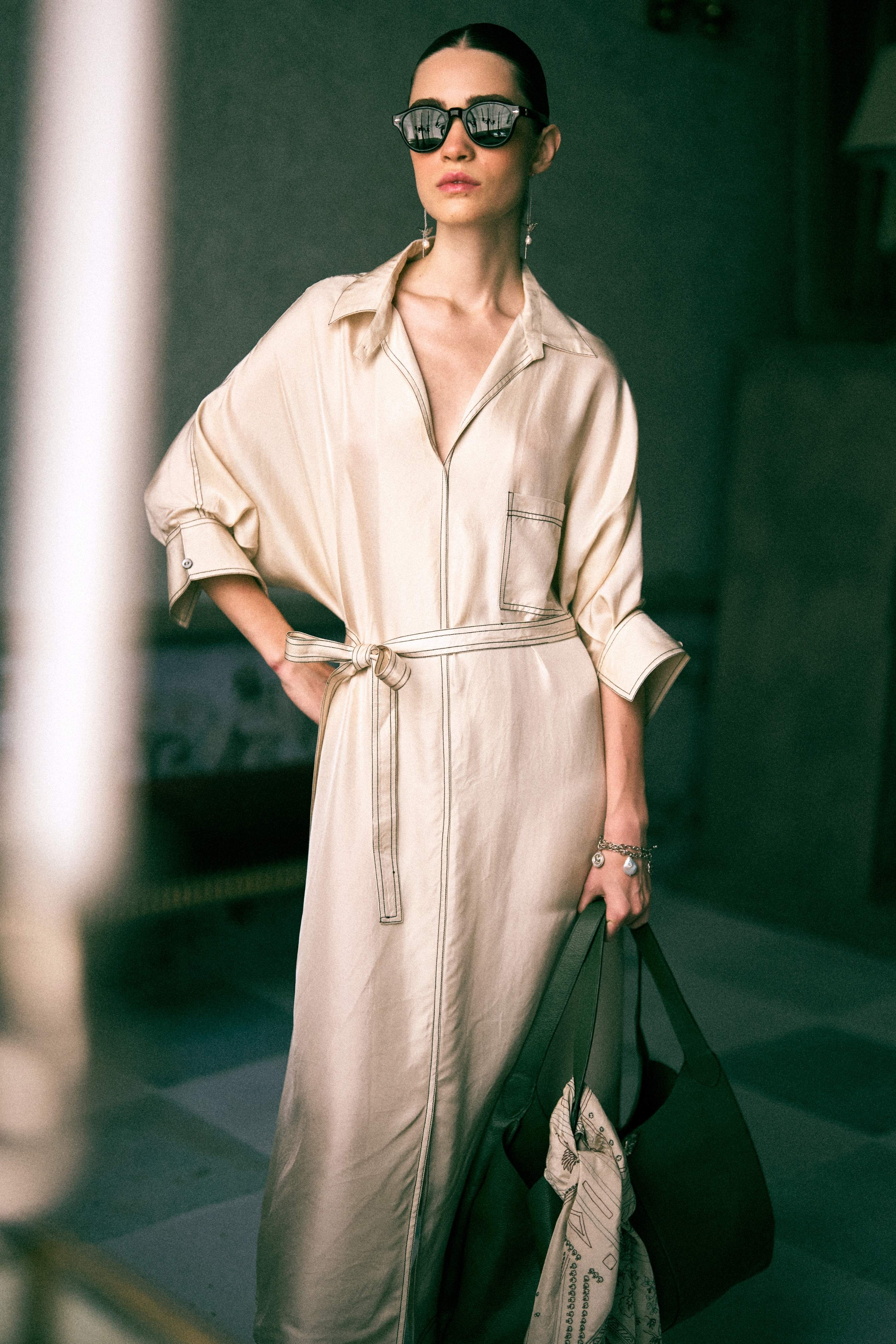 The Trafalgar Silk Dress