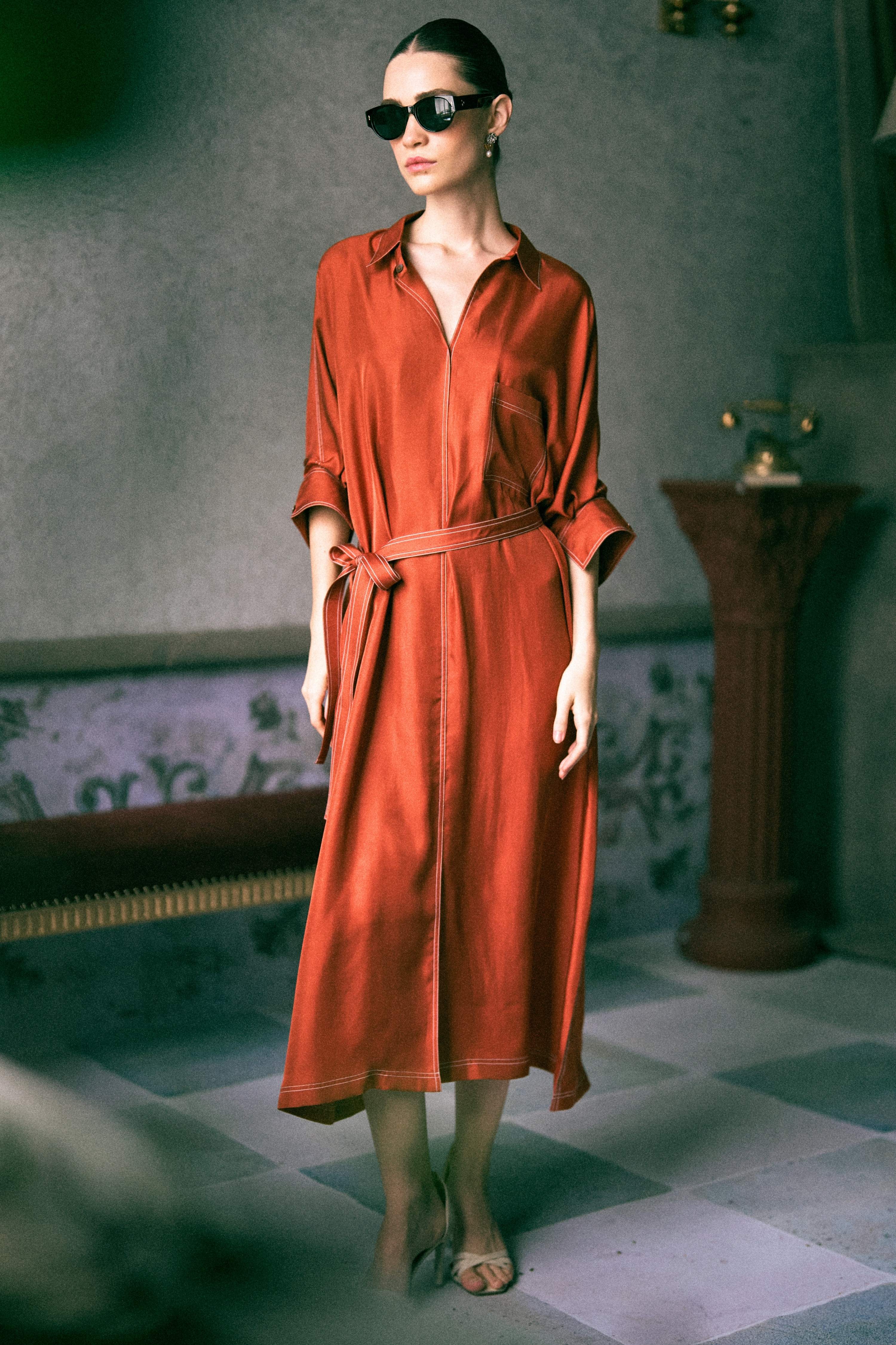 The Trafalgar Silk Dress