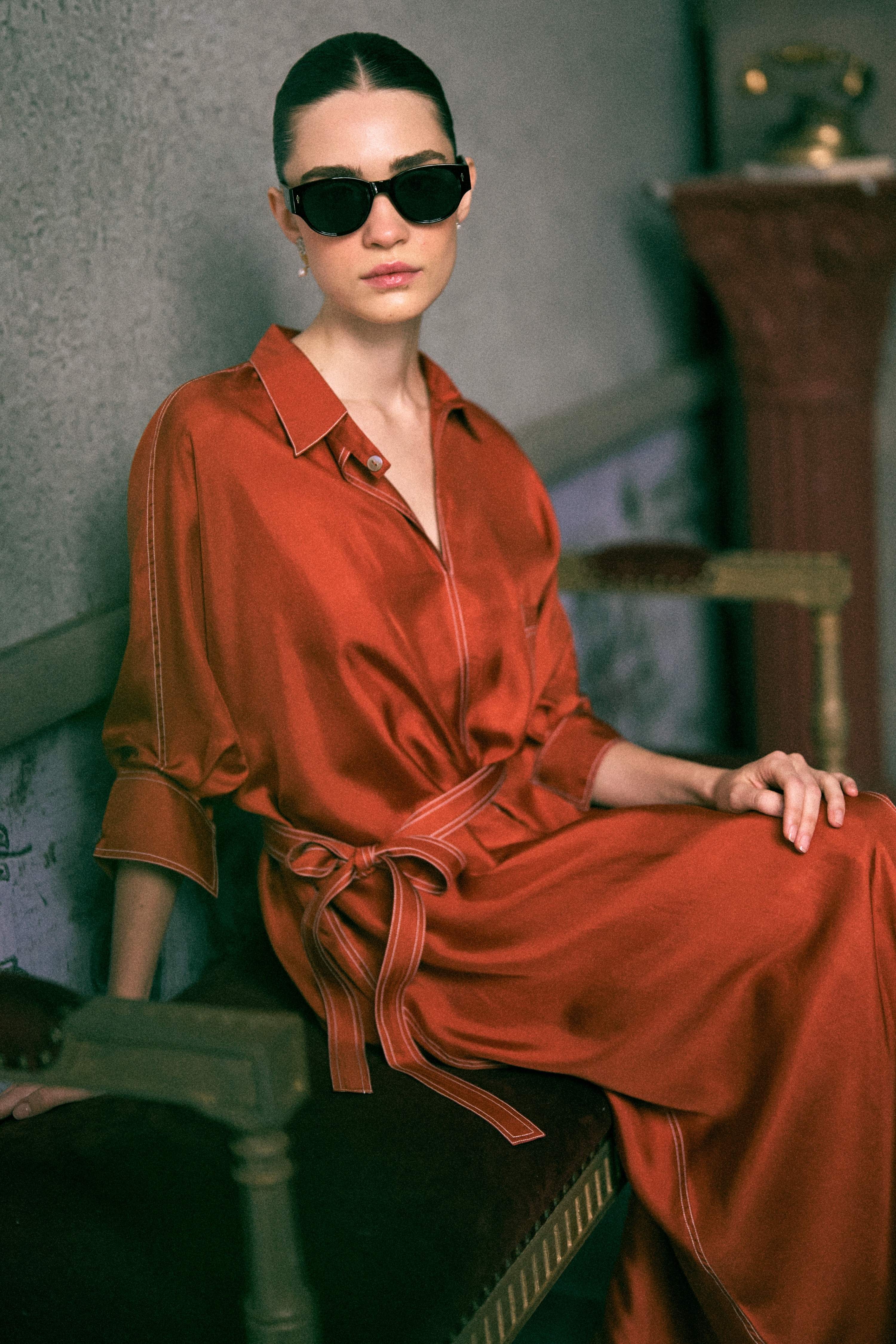 The Trafalgar Silk Dress