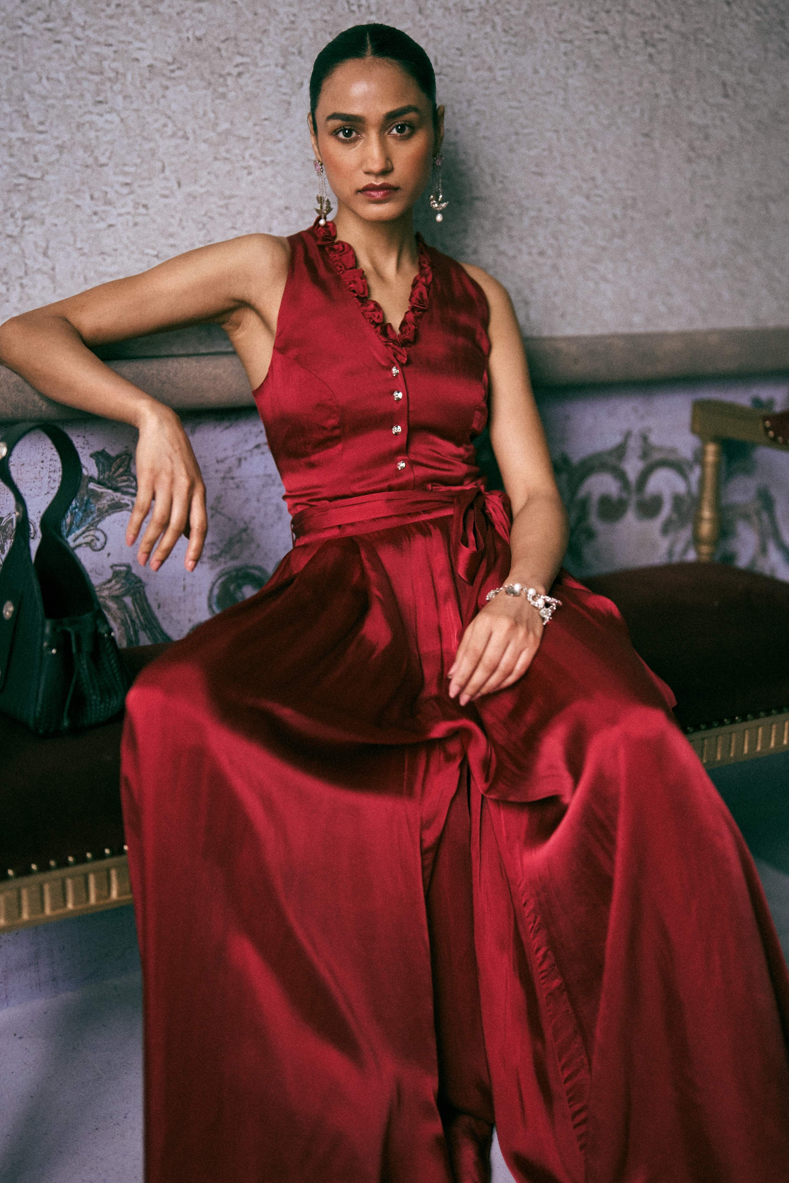 The Bordeaux Jumpsuit