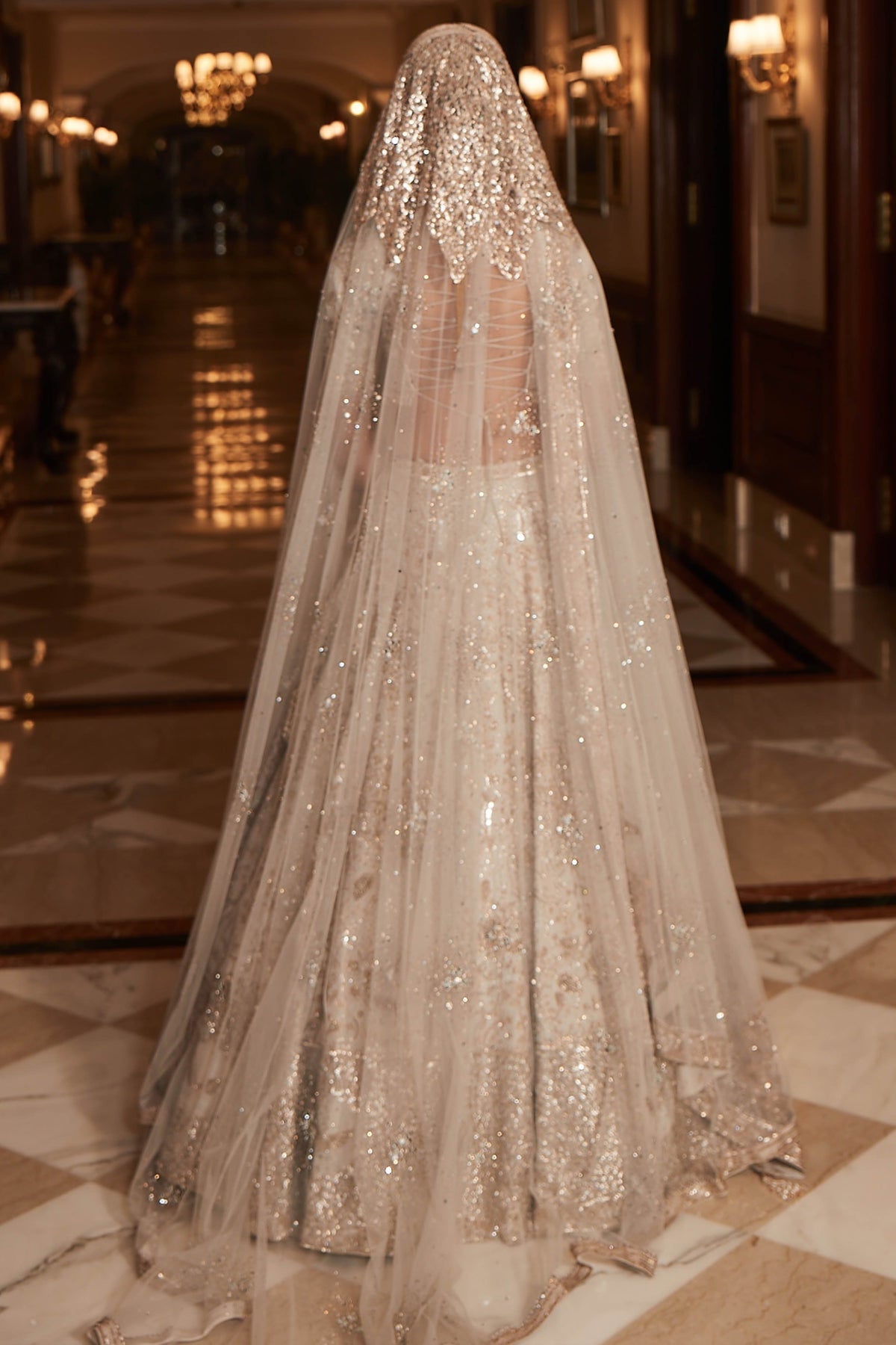 The Vintage Royal Maze lehenga