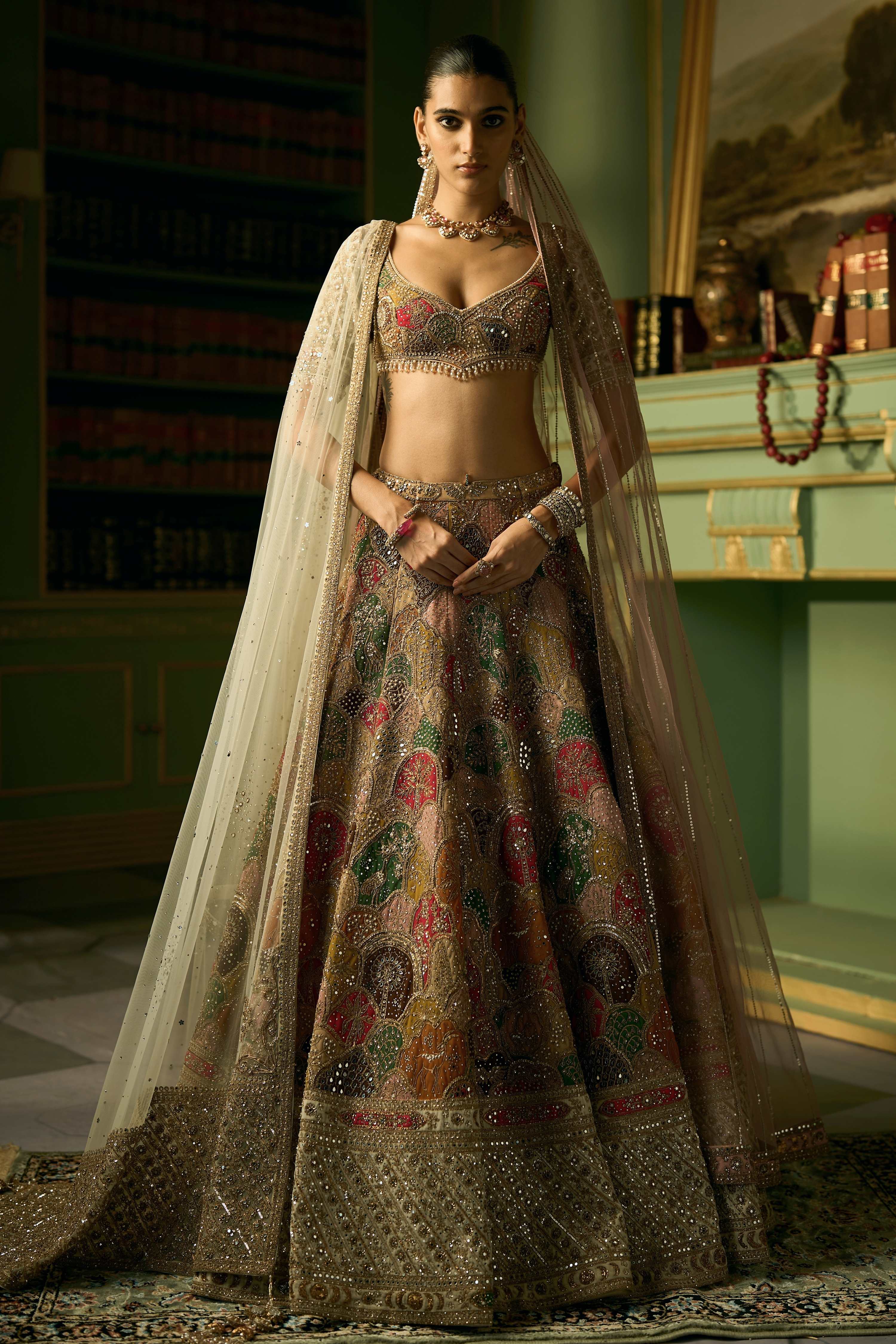 The Iconic Palace Maze Lehenga