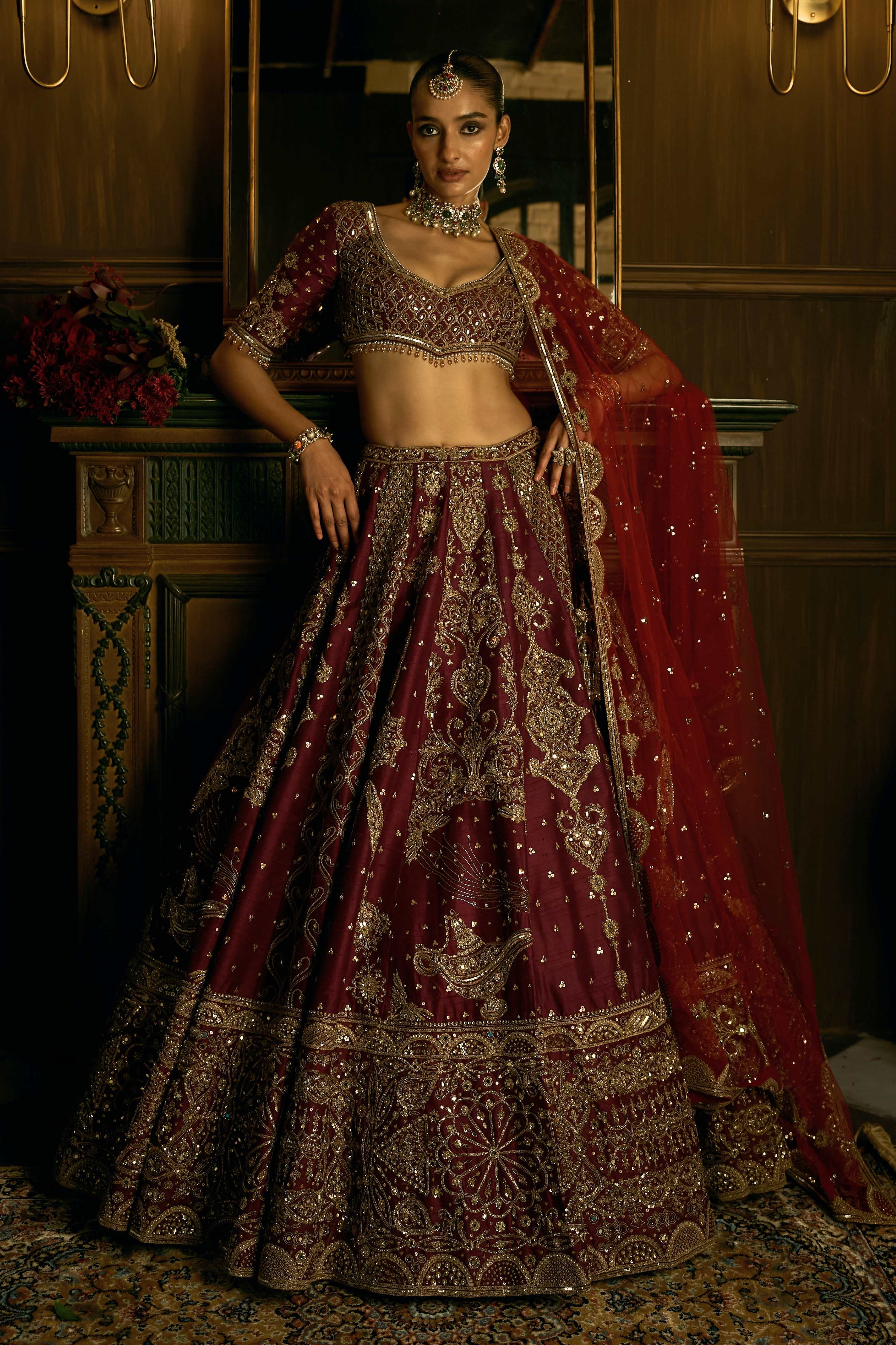 The Persian Solace Lehenga