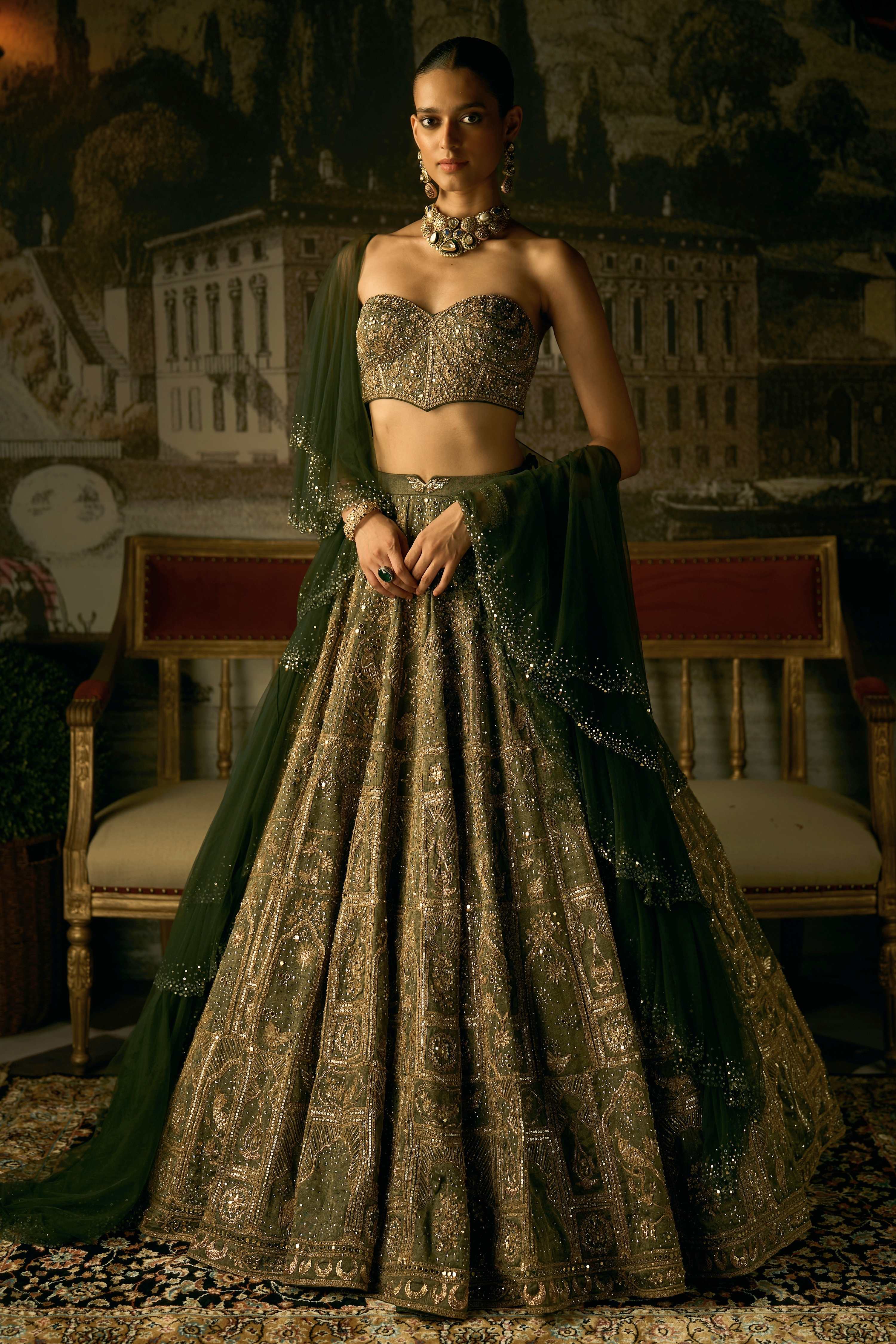 The Imperial Masai Lehenga