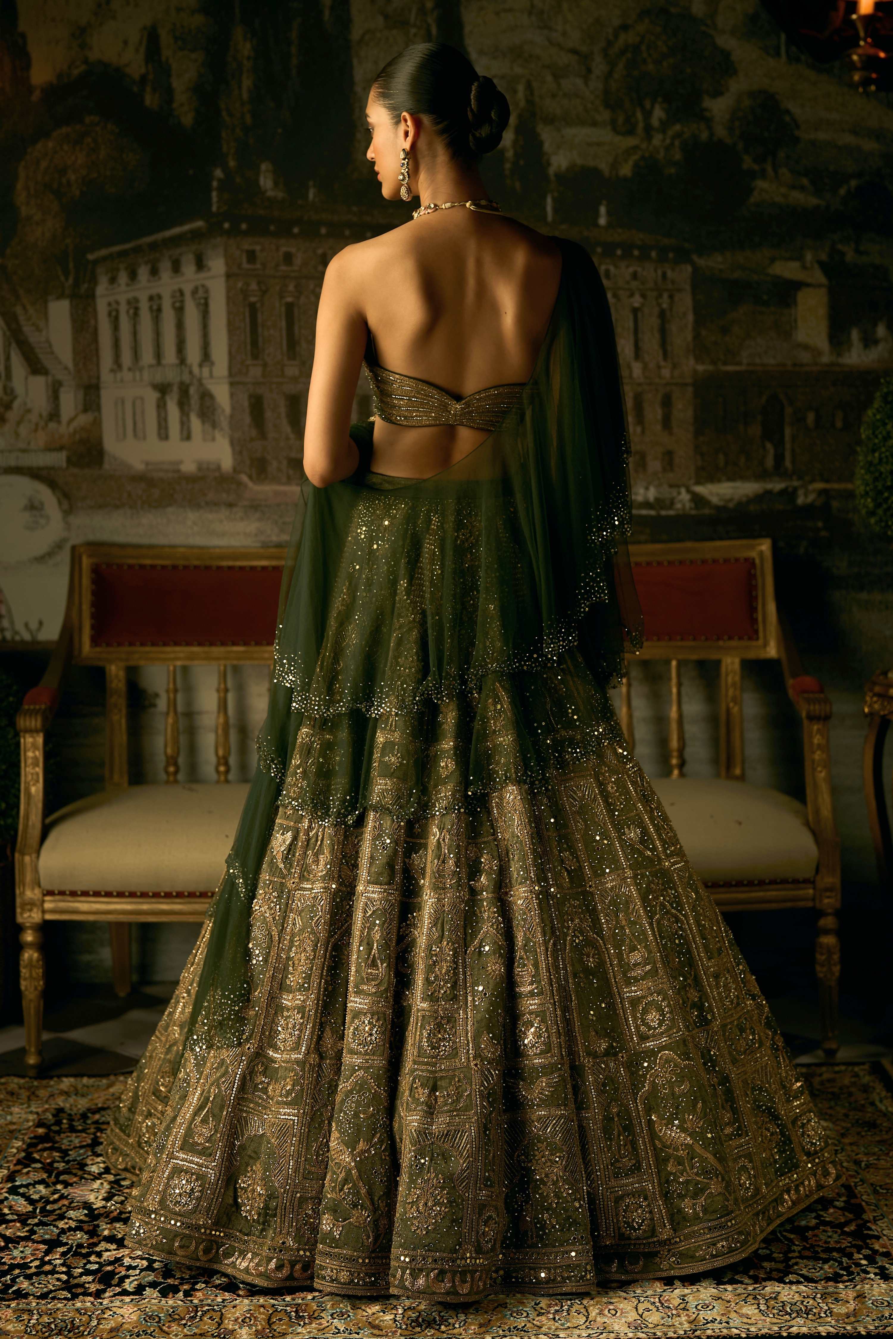 The Imperial Masai Lehenga