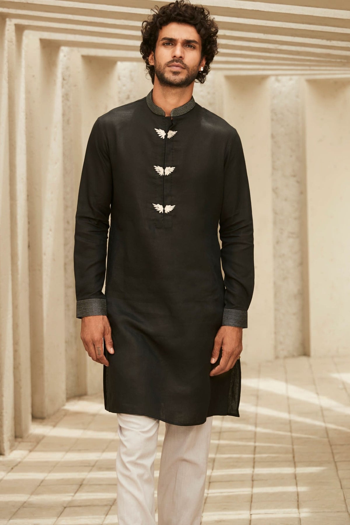 The Winged Kurta Set