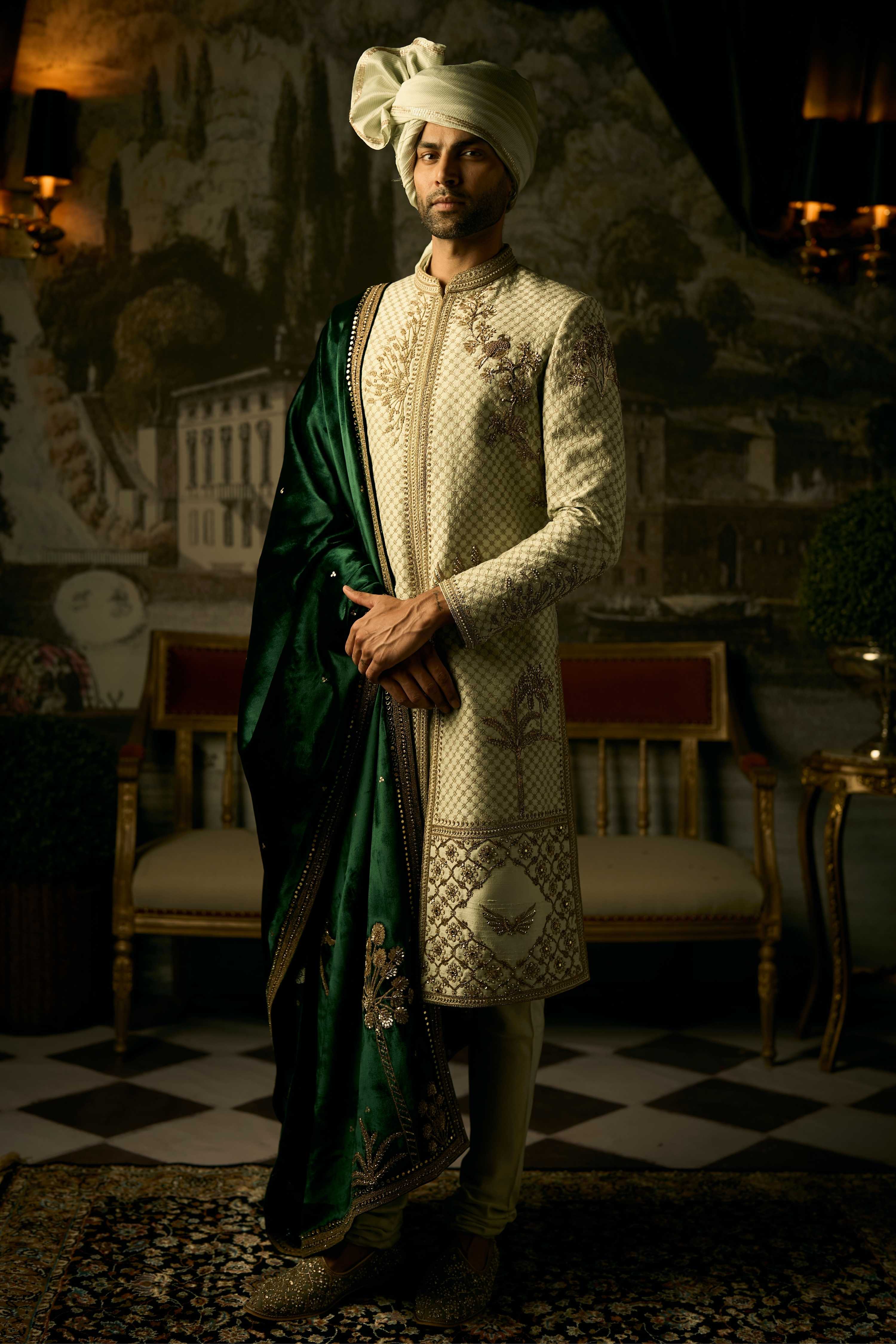 The Jade Garden Sherwani