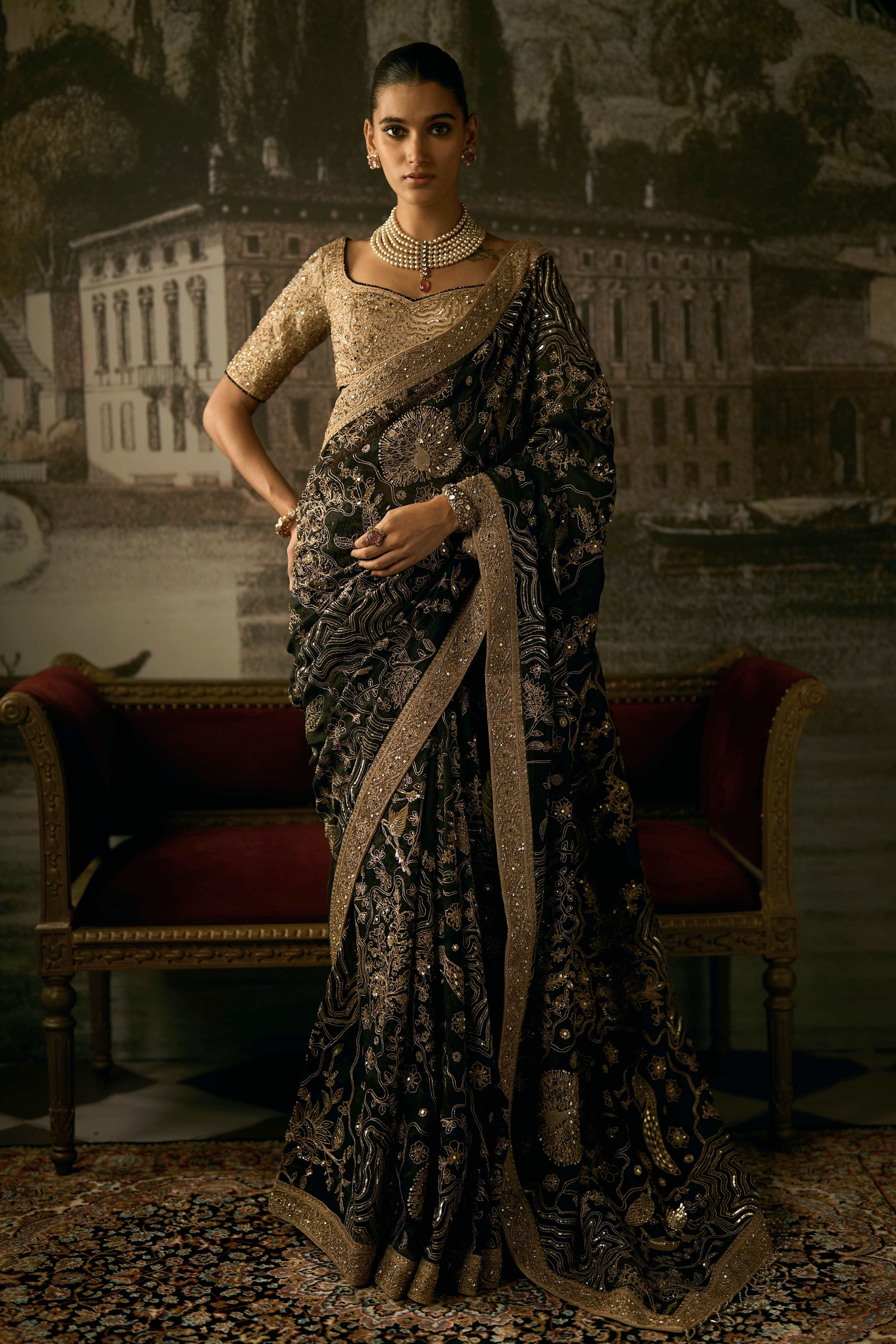 The Wild Savannah Saree