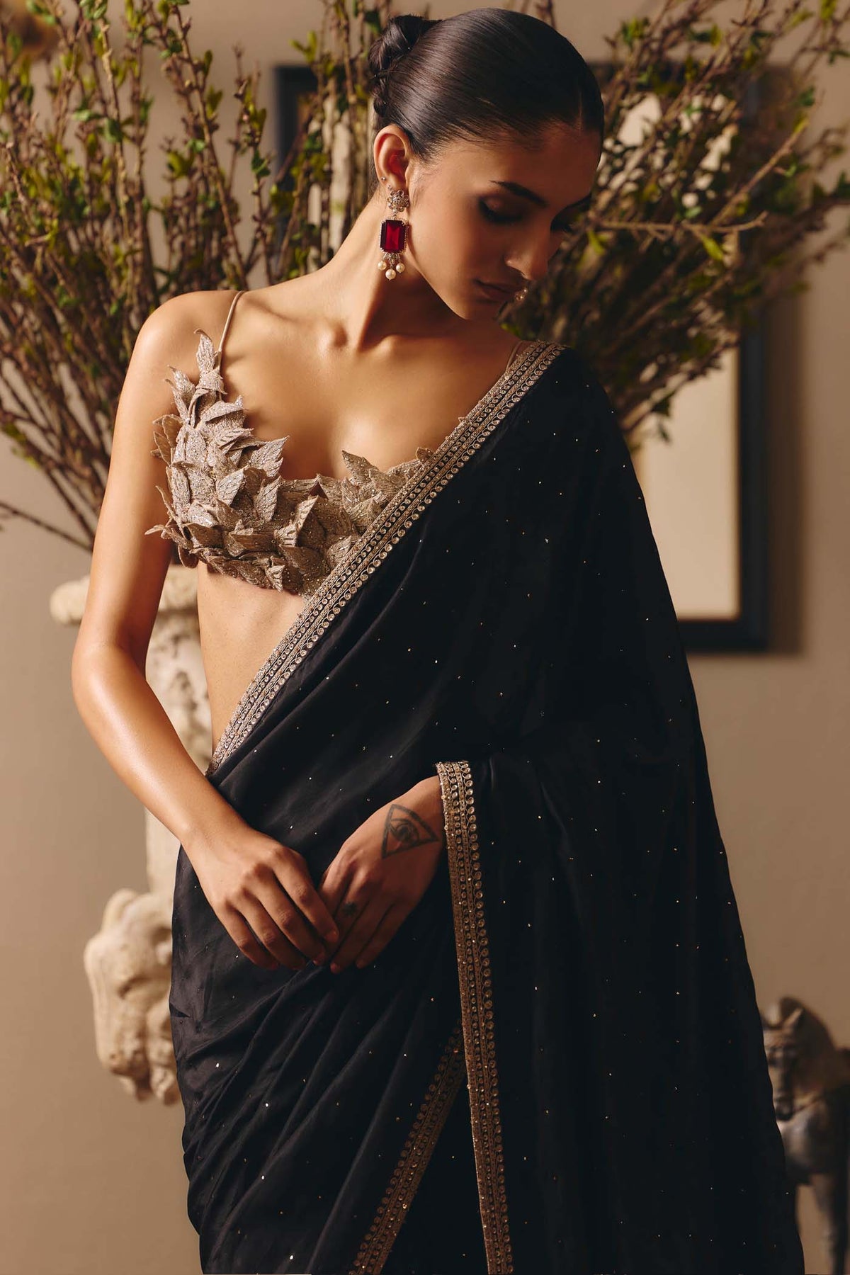 The Savage Winged Saree