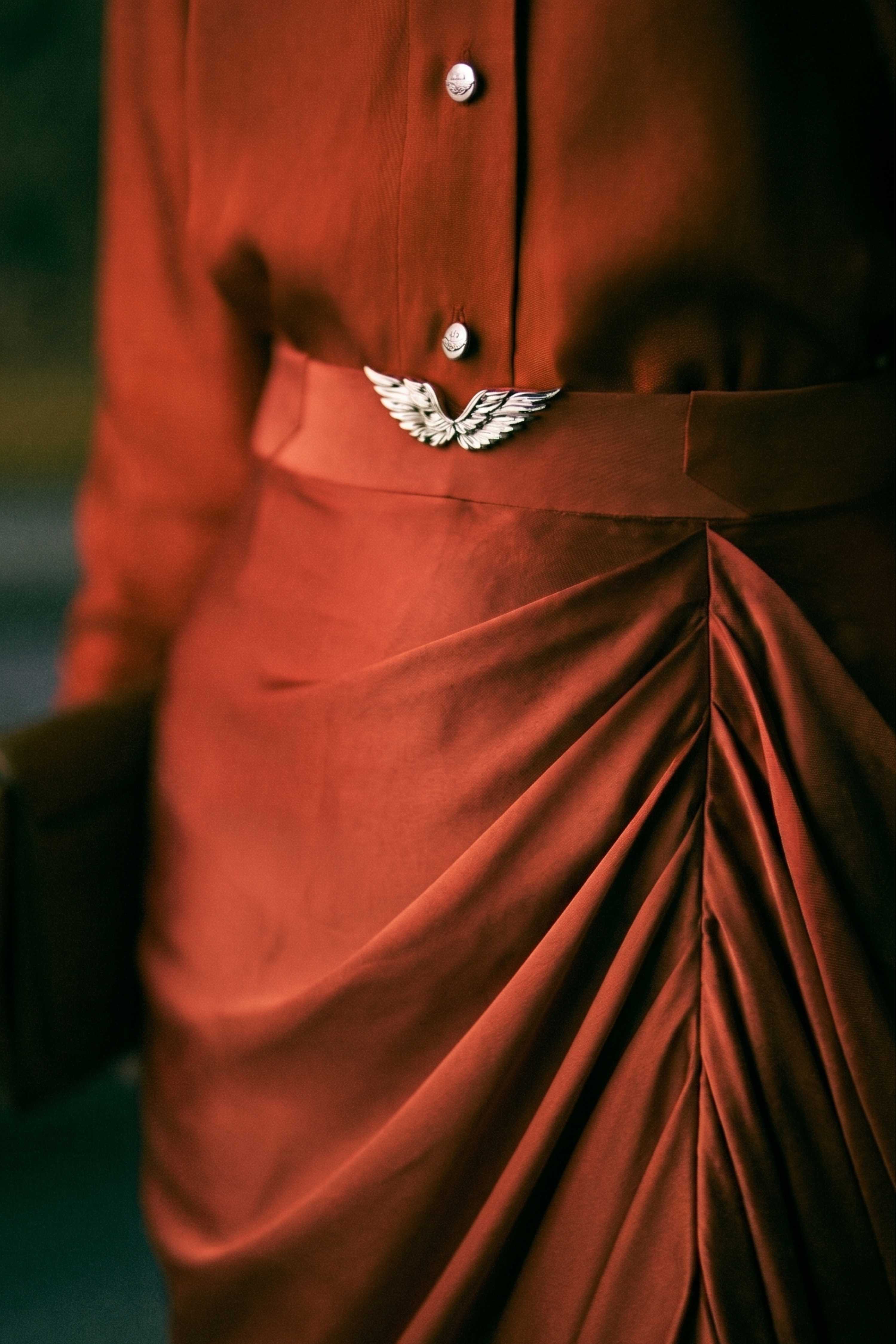 The Venetian Winged Drape Skirt