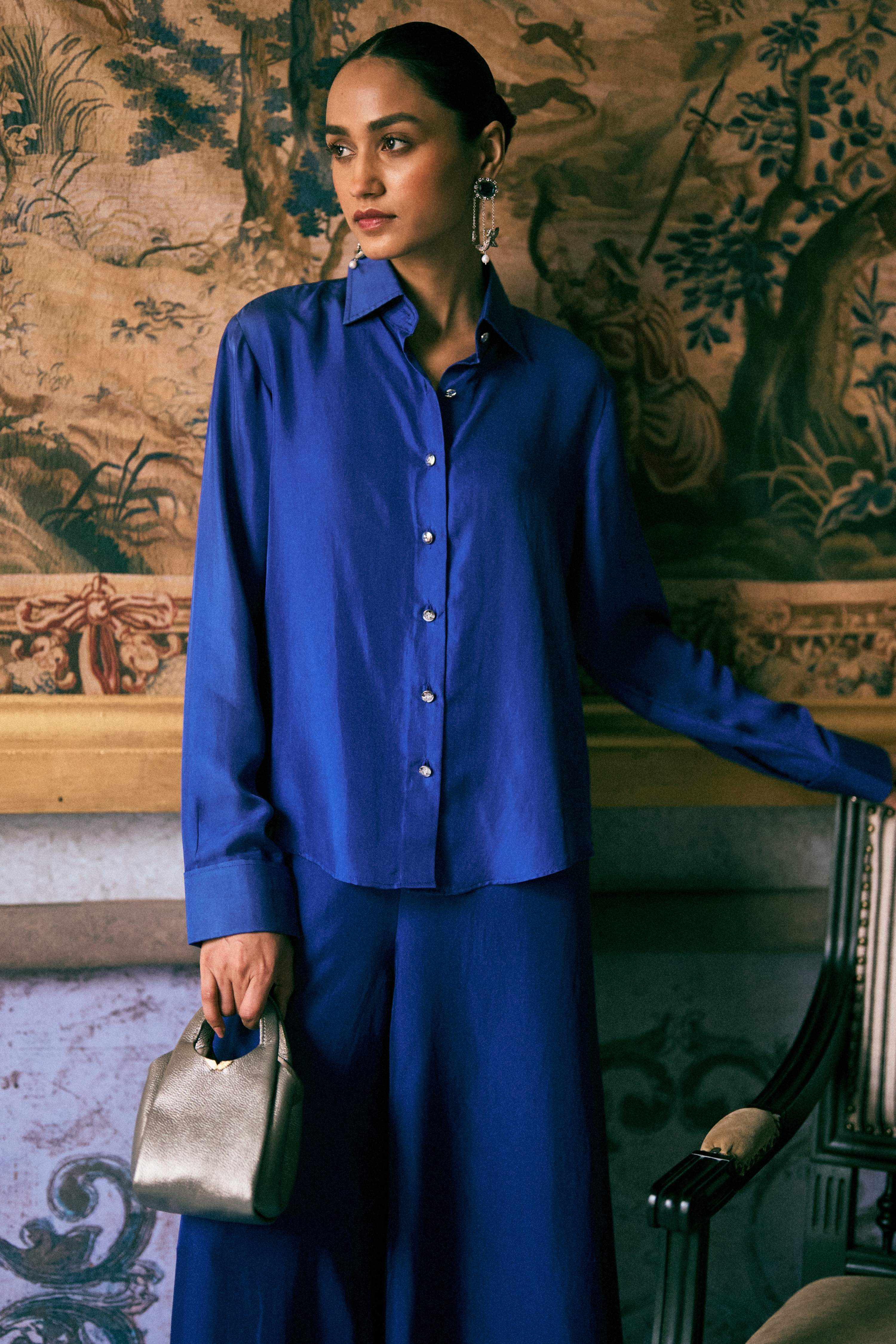 The Roman Silk Shirt