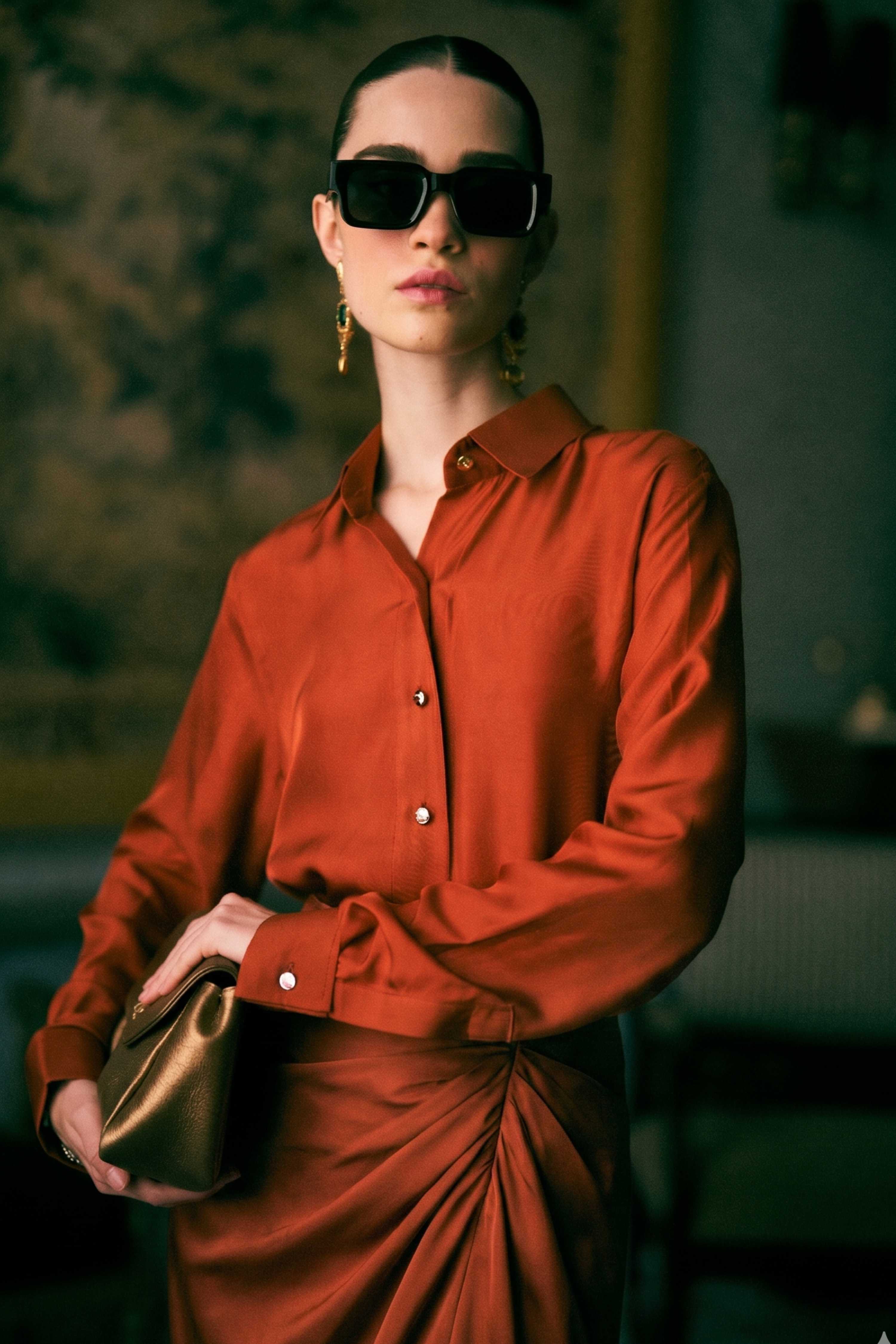 The Roman Silk Shirt