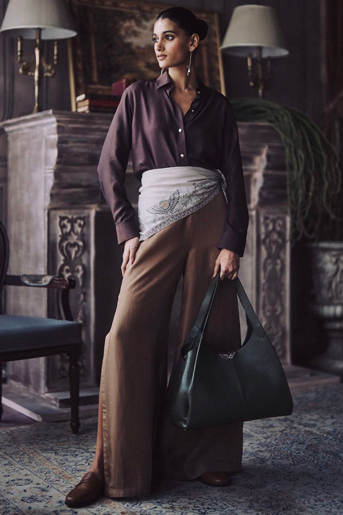The Roman Silk Shirt
