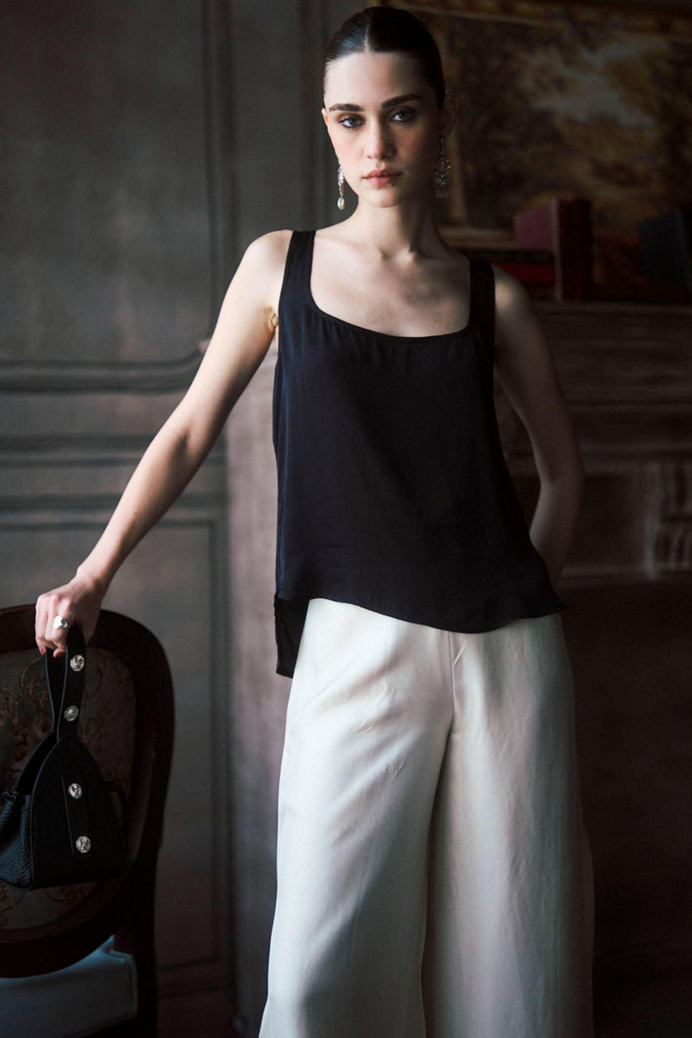 The Trinity Satin Top