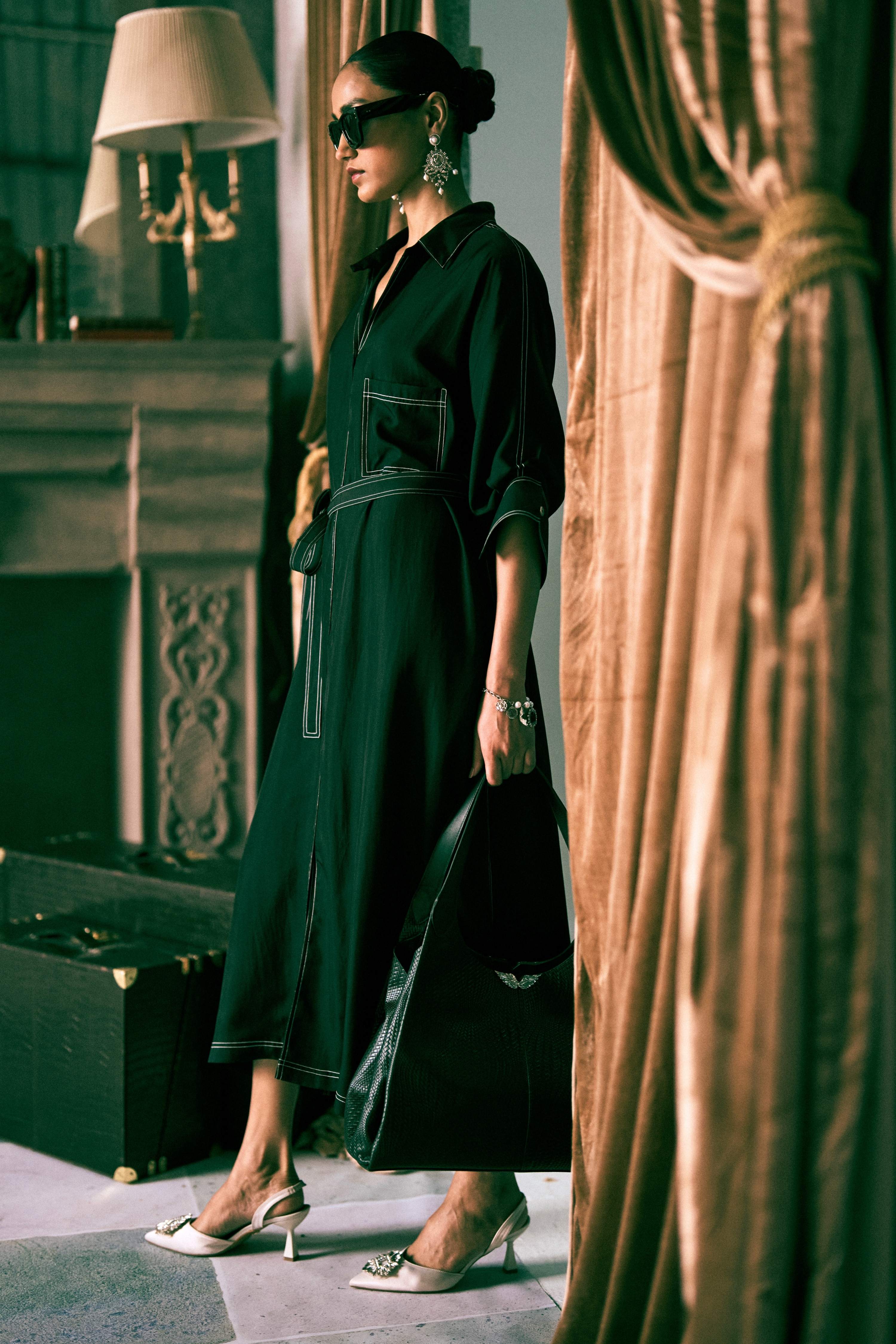 The Trafalgar Silk Dress