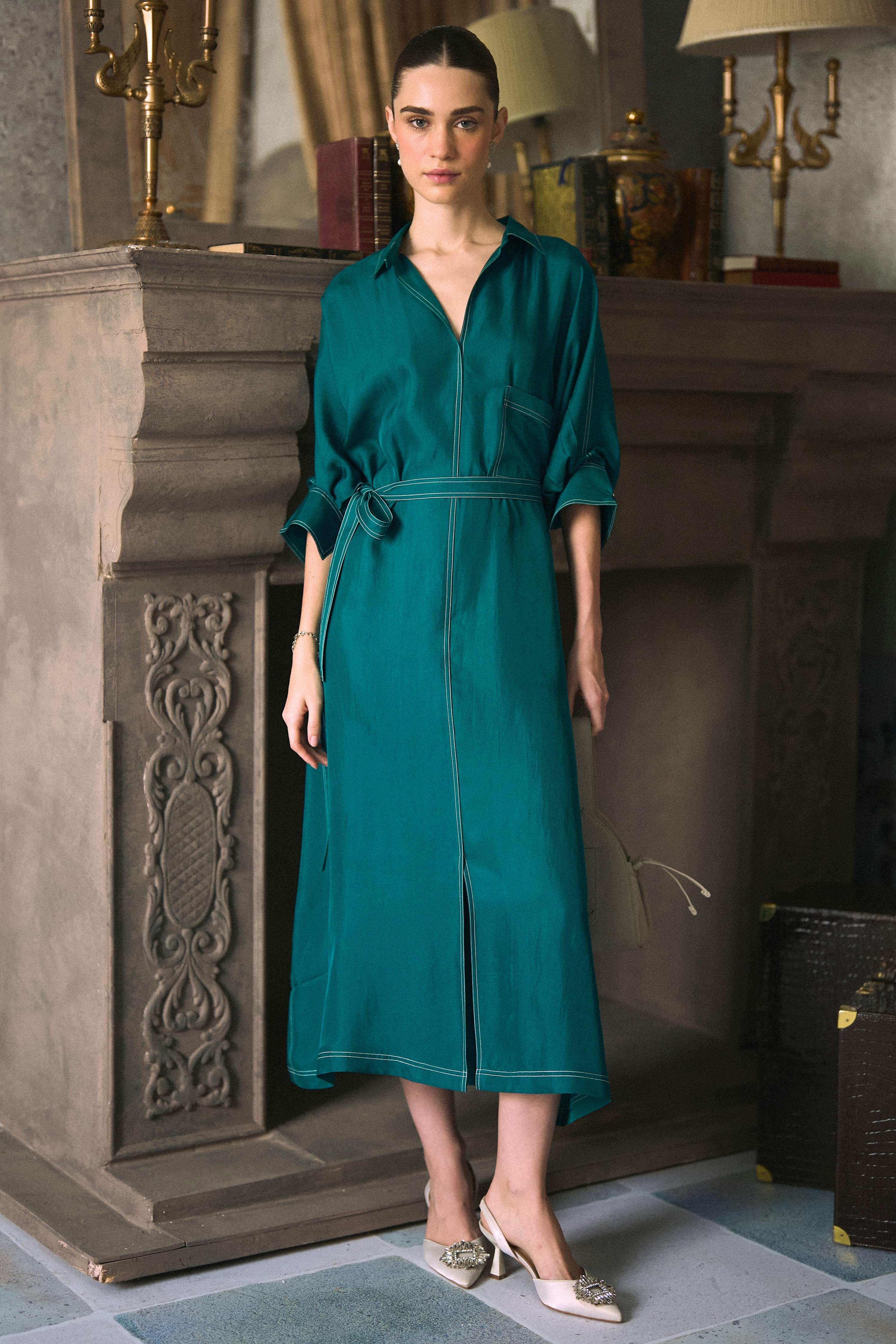 The Trafalgar Silk Dress