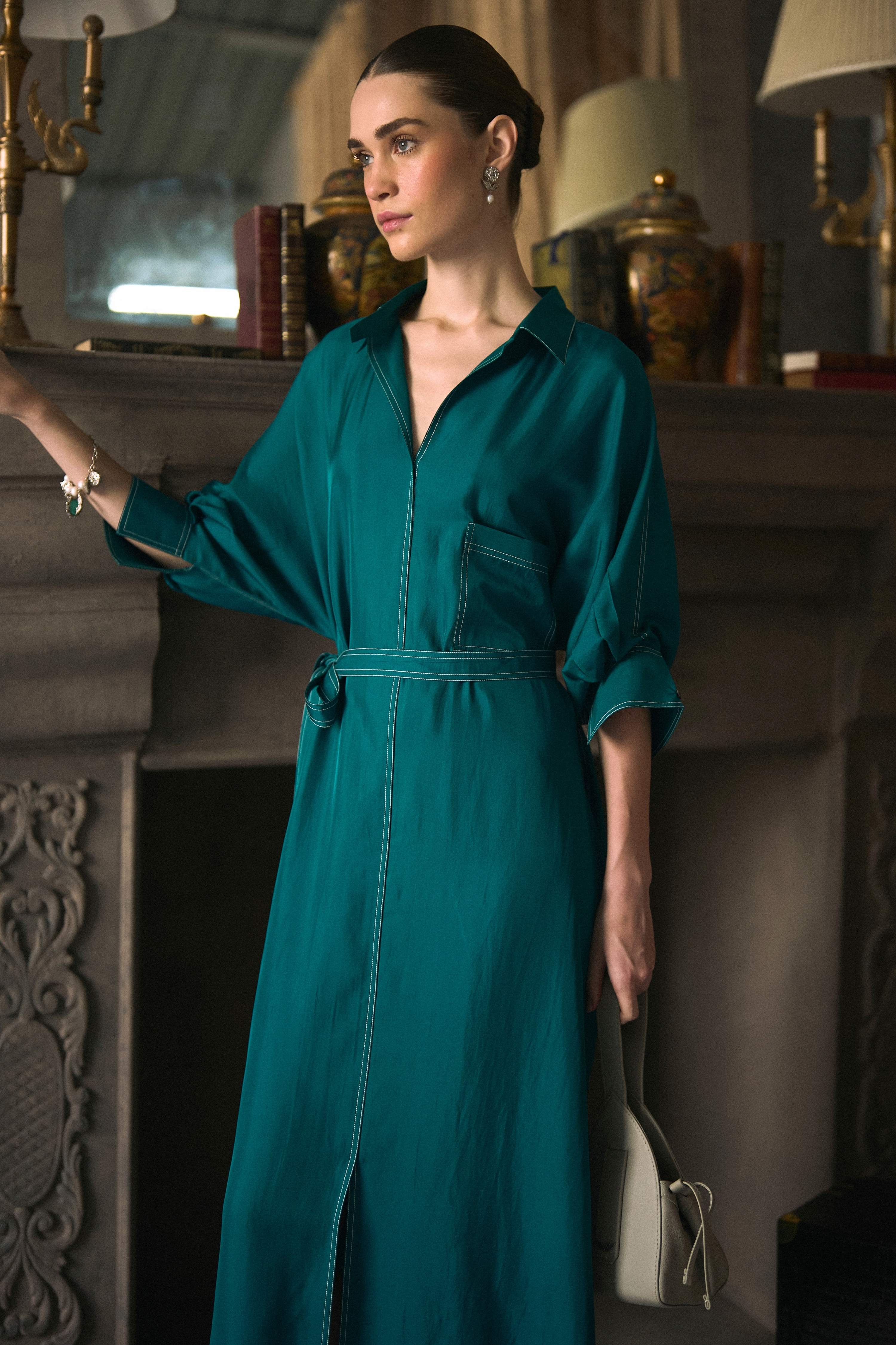The Trafalgar Silk Dress
