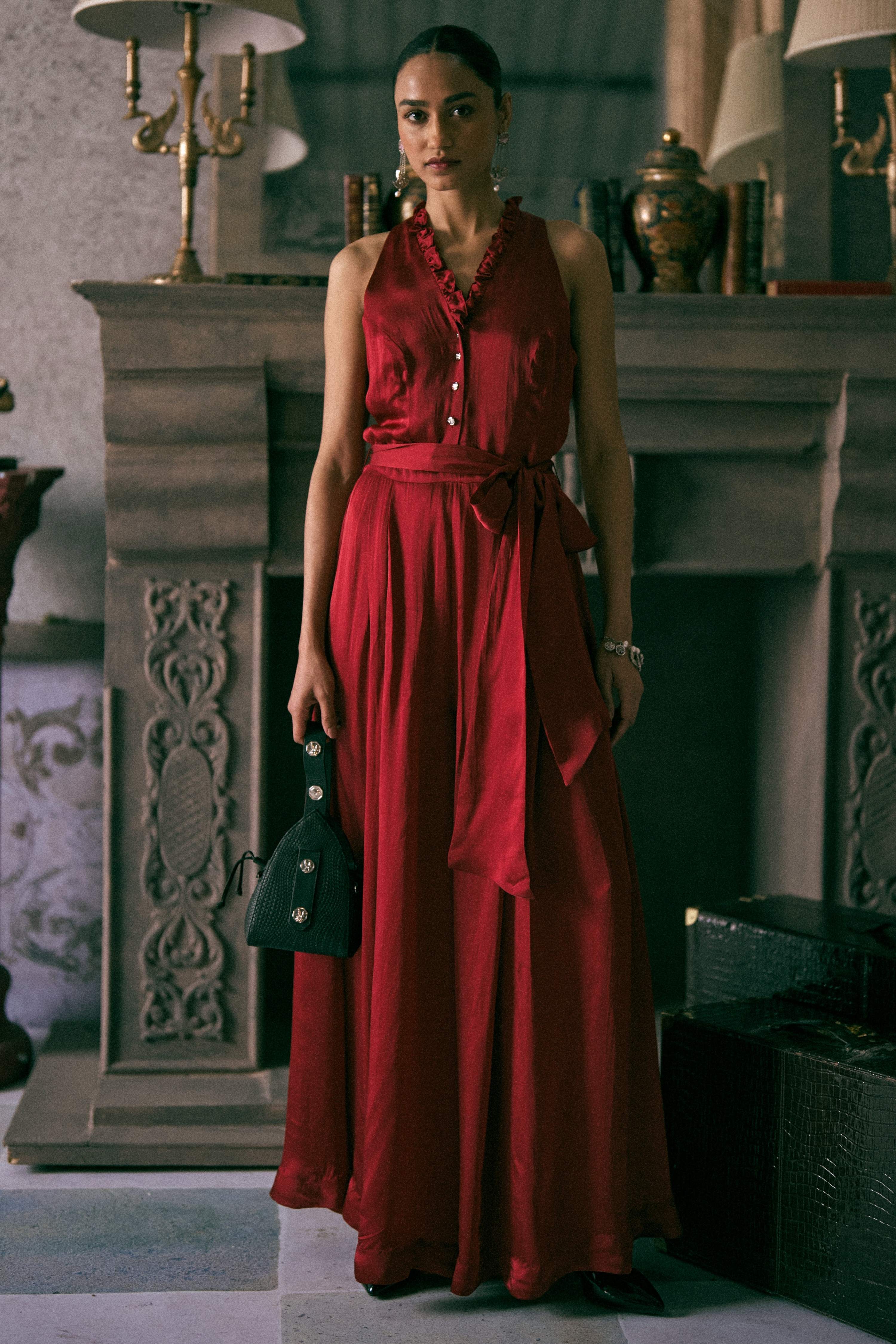 The Bordeaux Jumpsuit