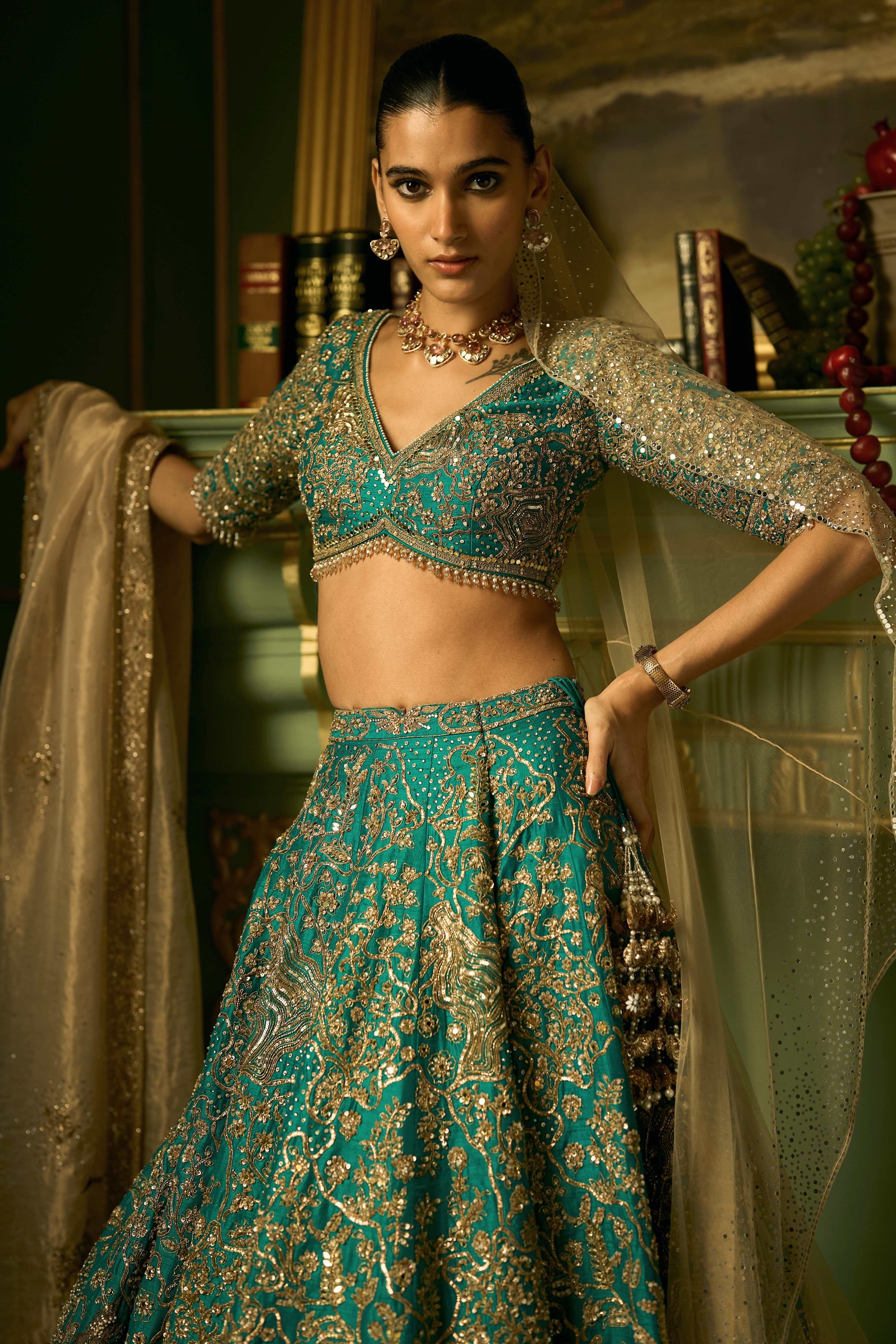 The Morbagh Lehenga
