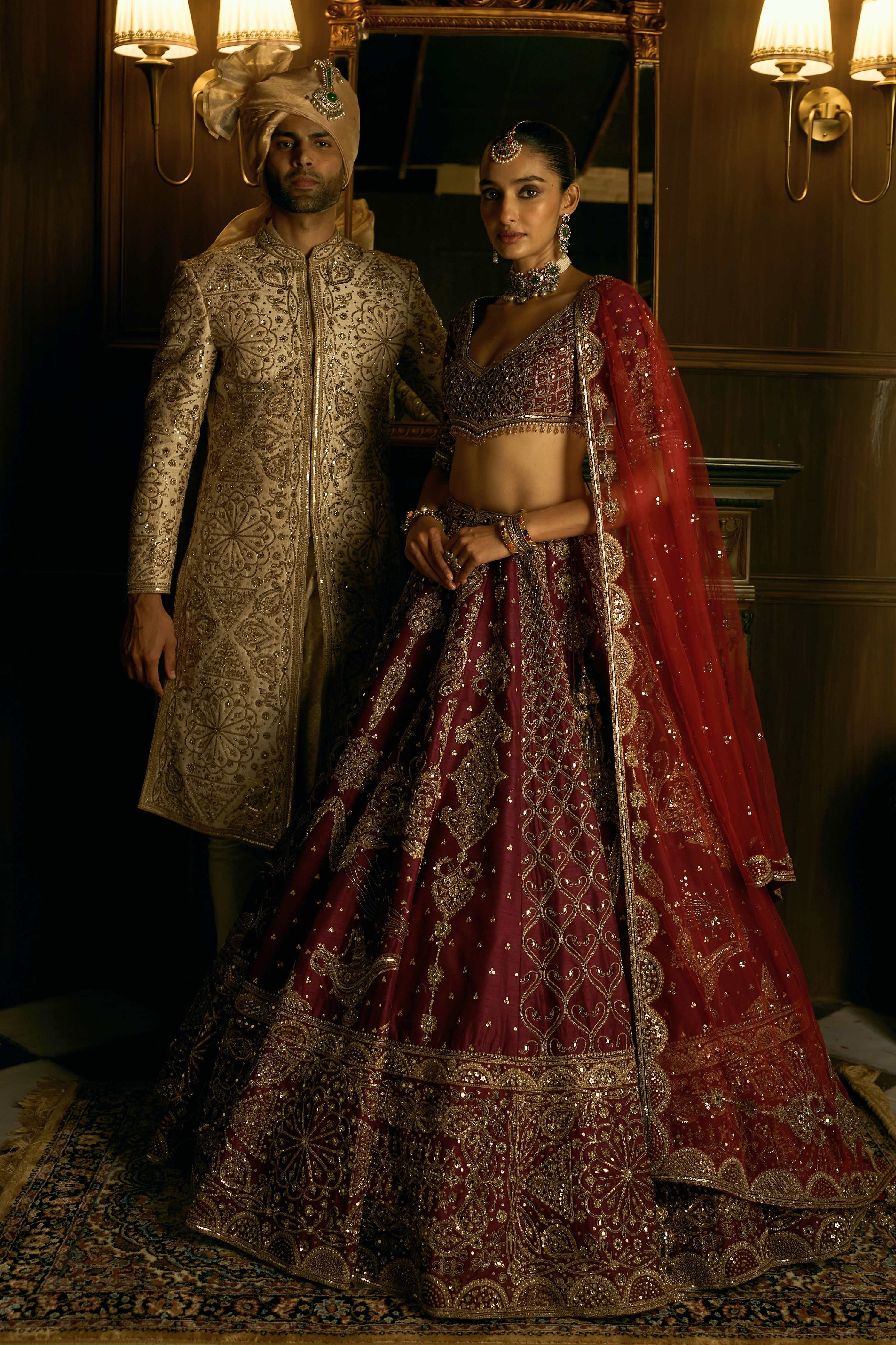 The Persian Solace Lehenga