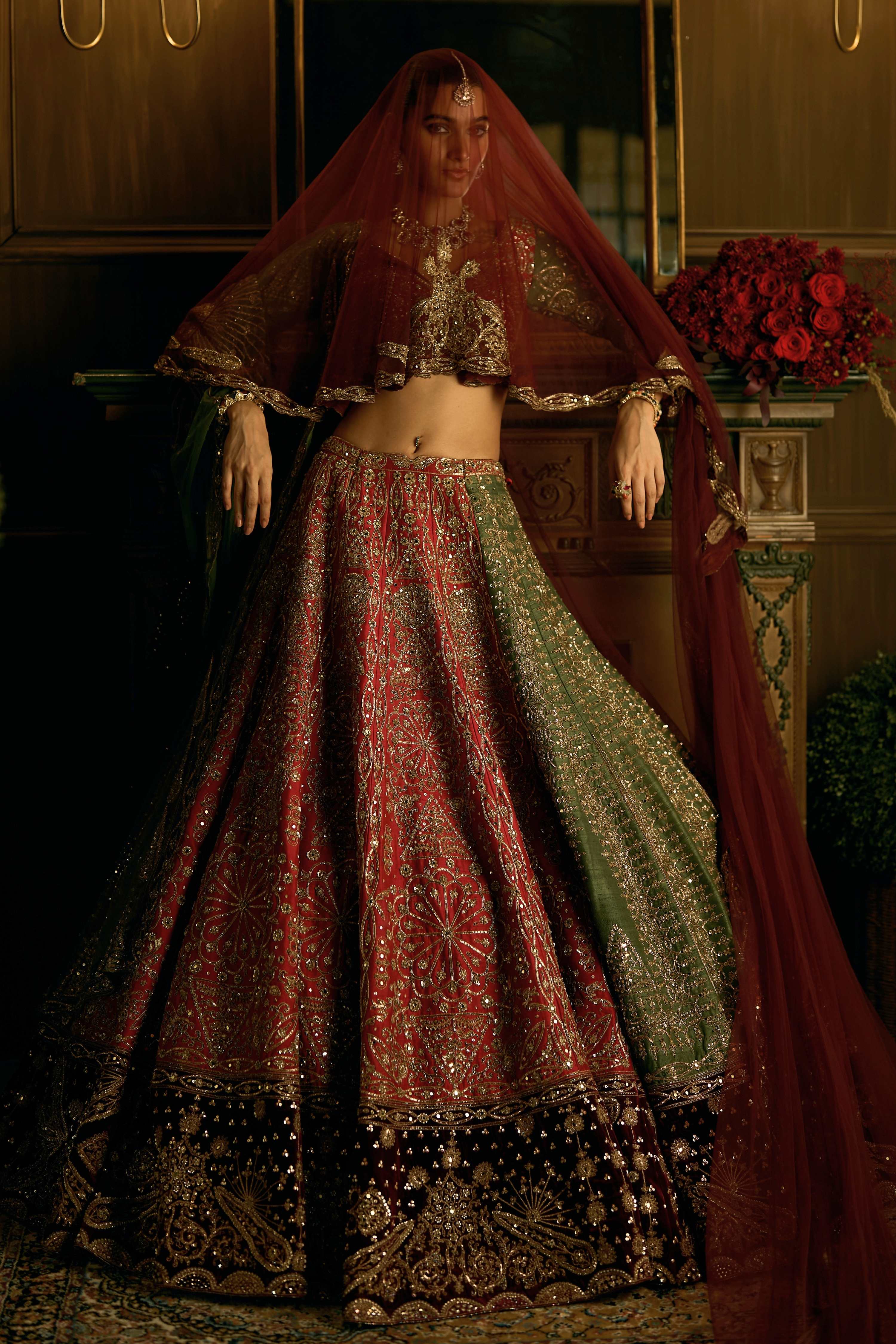 The Persian Mandala Lehenga
