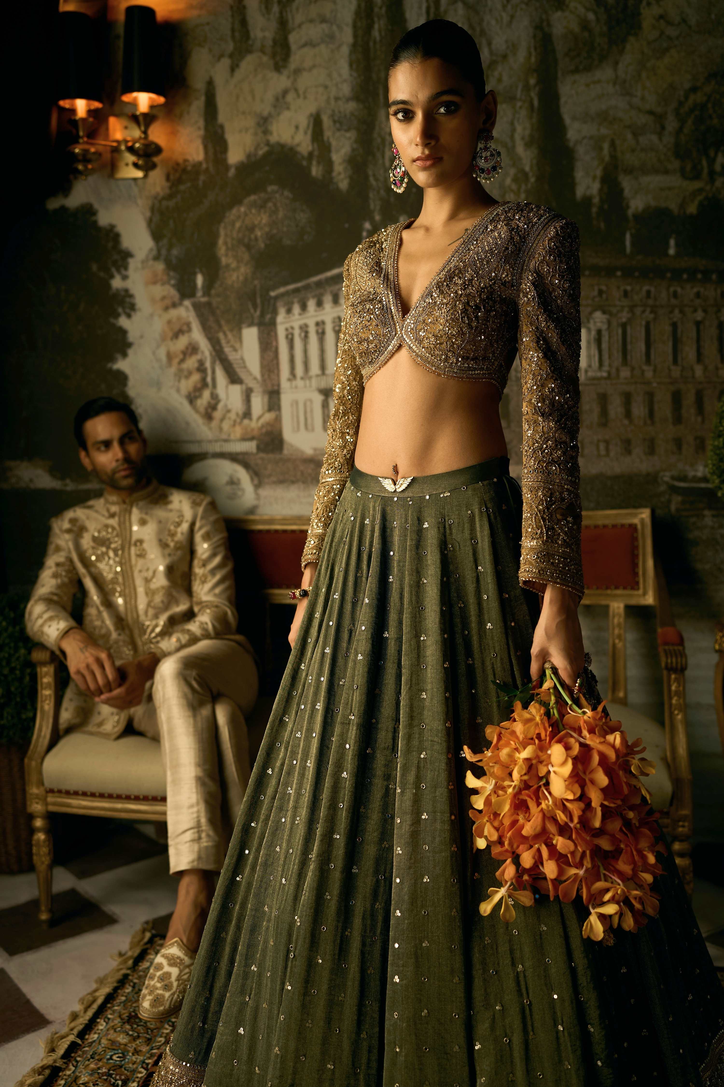 The Matsya Signature Lehenga