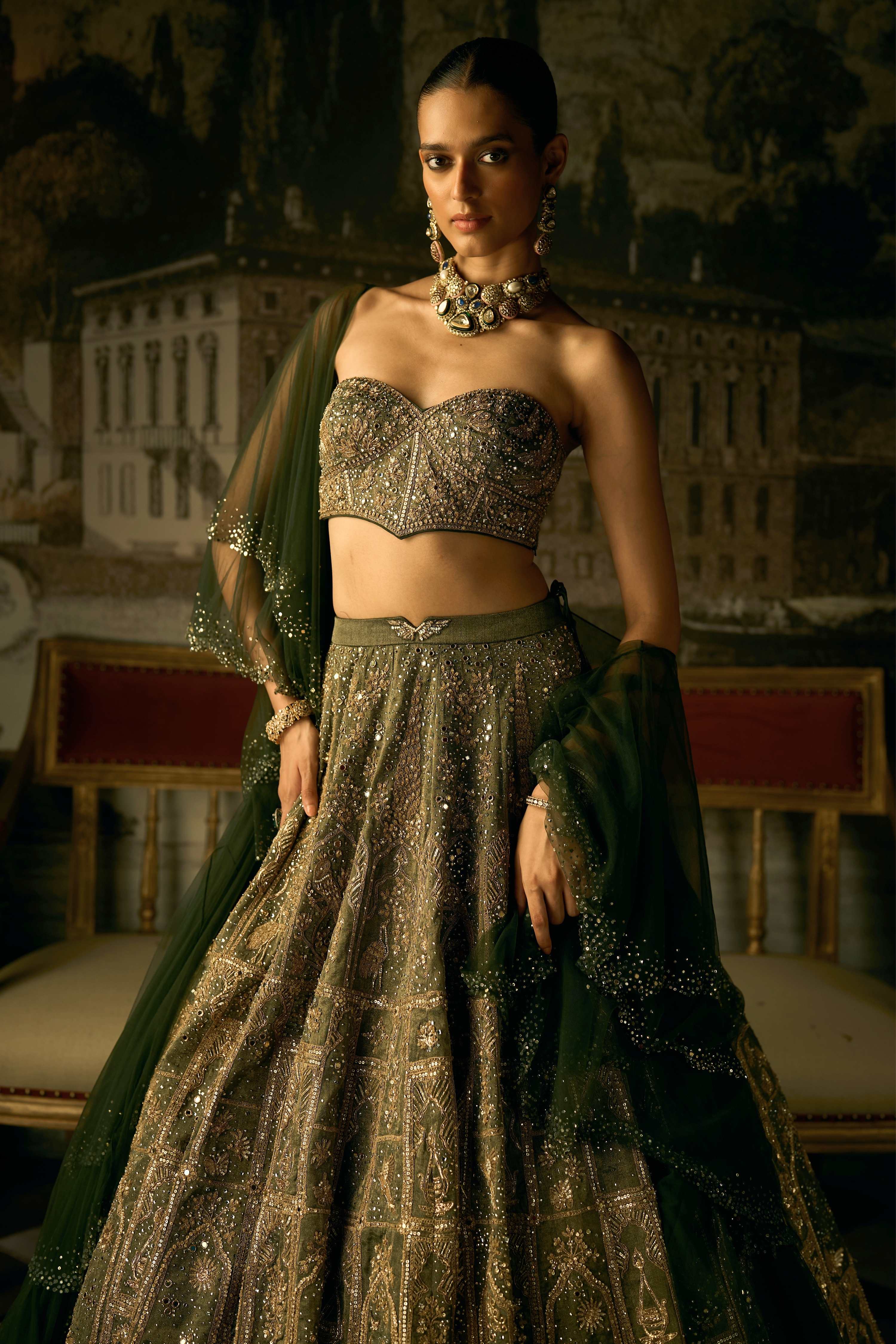 The Imperial Masai Lehenga