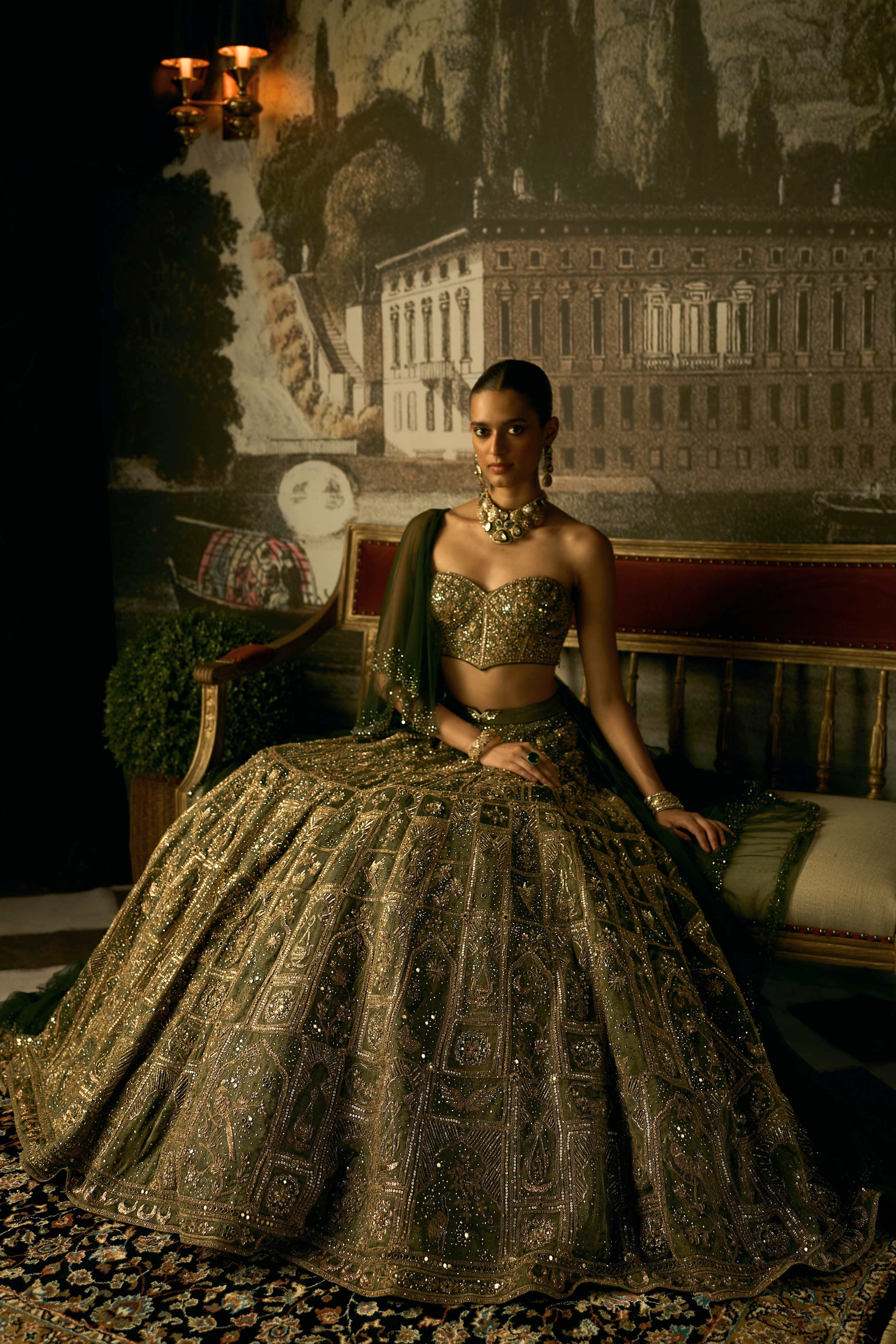 The Imperial Masai Lehenga