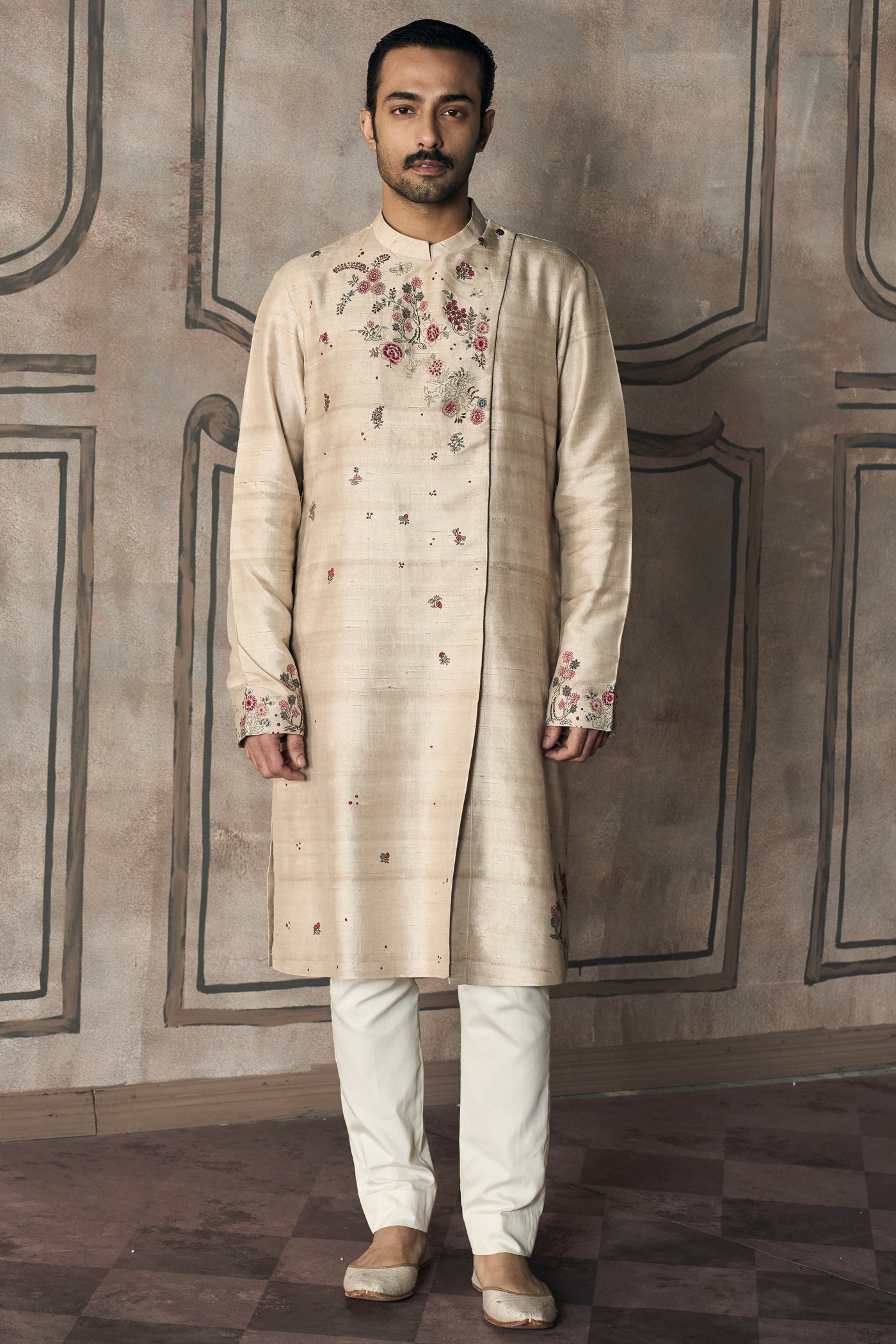 The Phoolbagh Angrakha Kurta