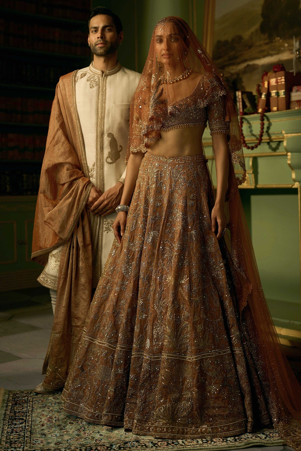 The Savannah Storyteller Sherwani