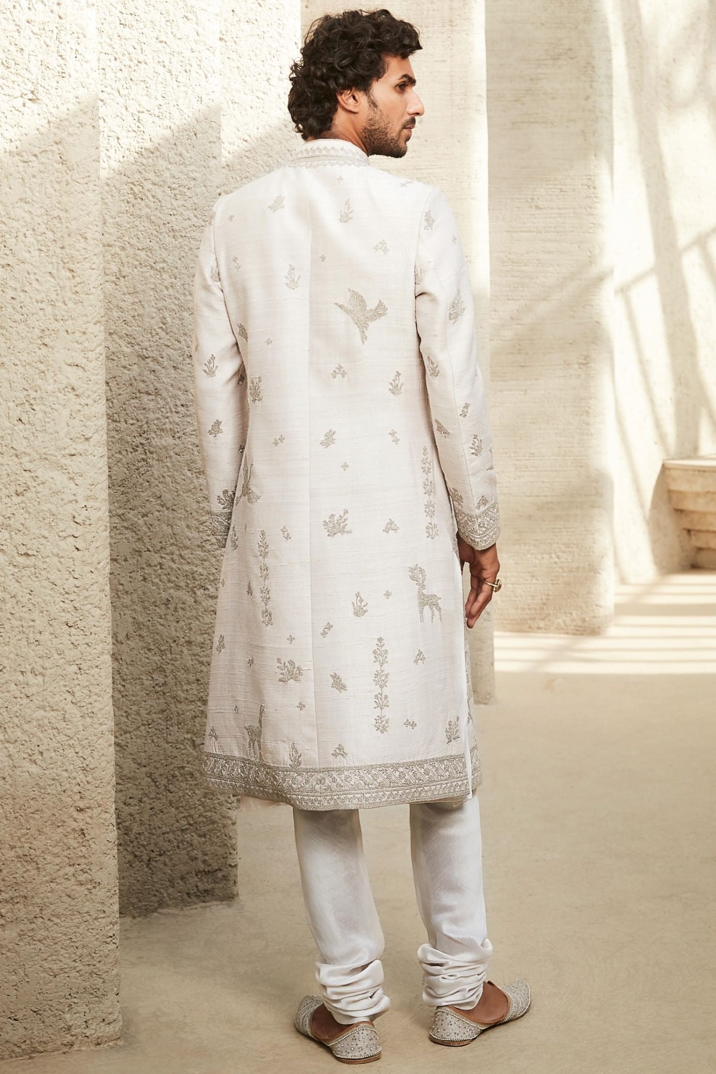 The Ivory Impact Sherwani Set