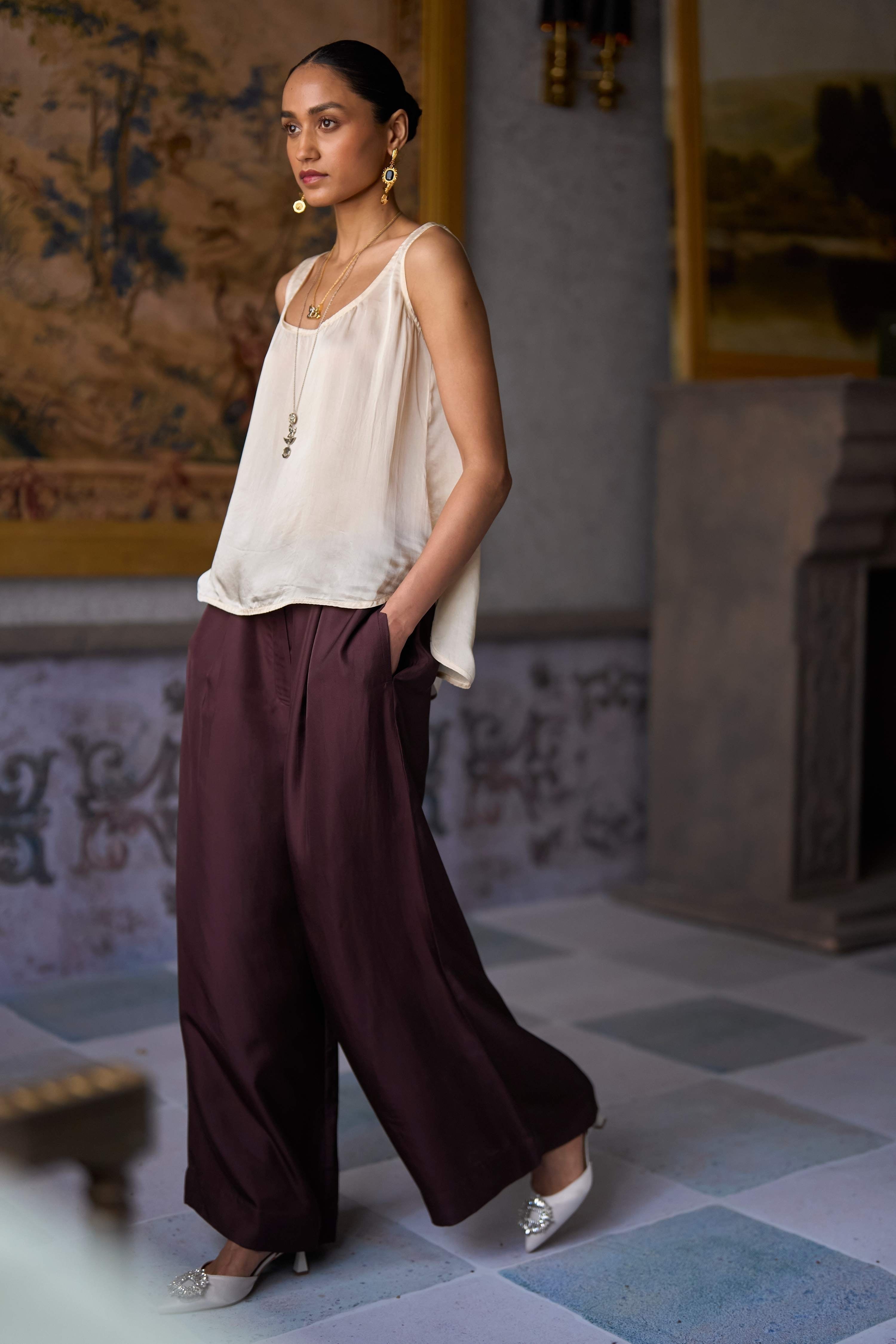 El Classico Silk Pants