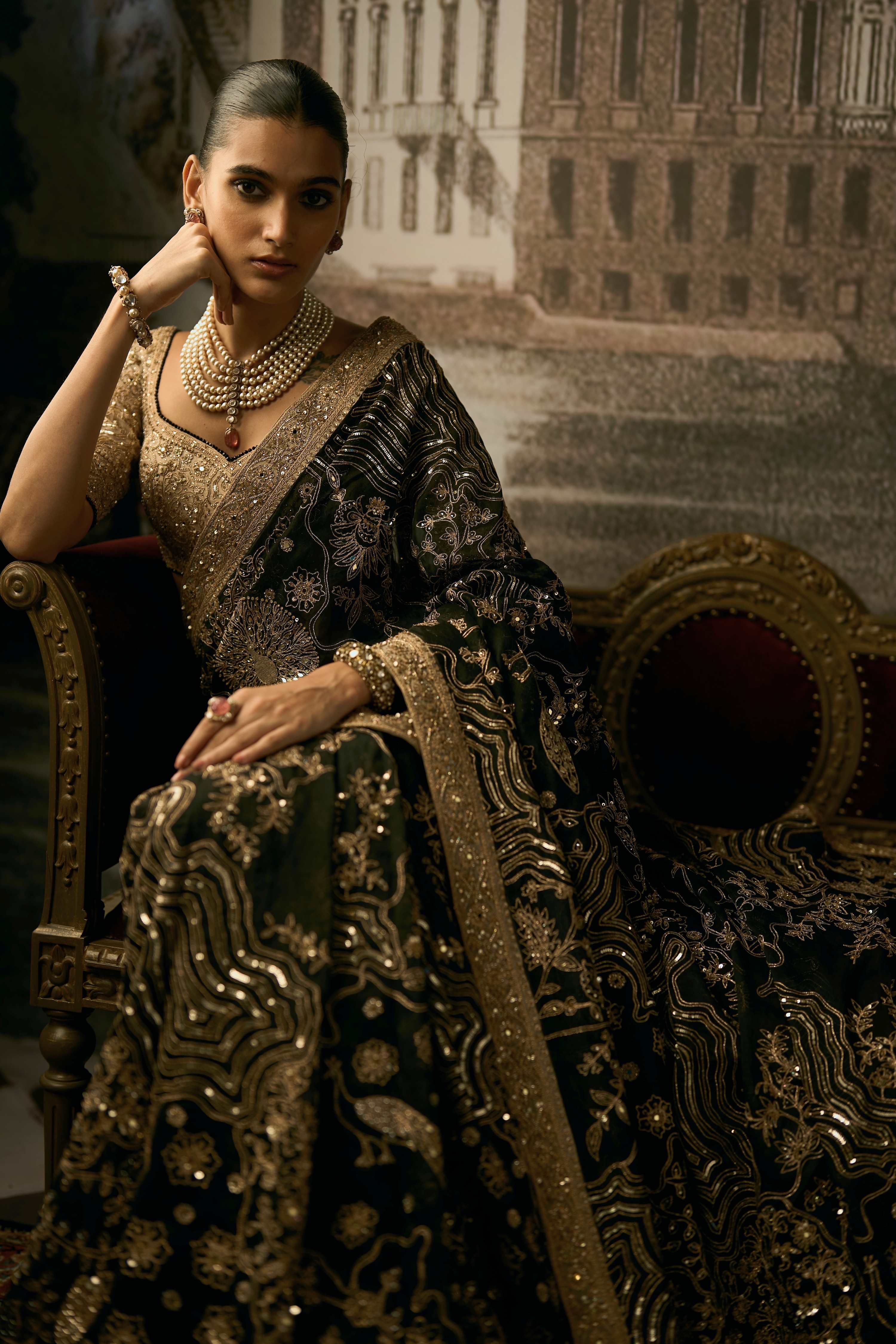 The Wild Savannah Saree