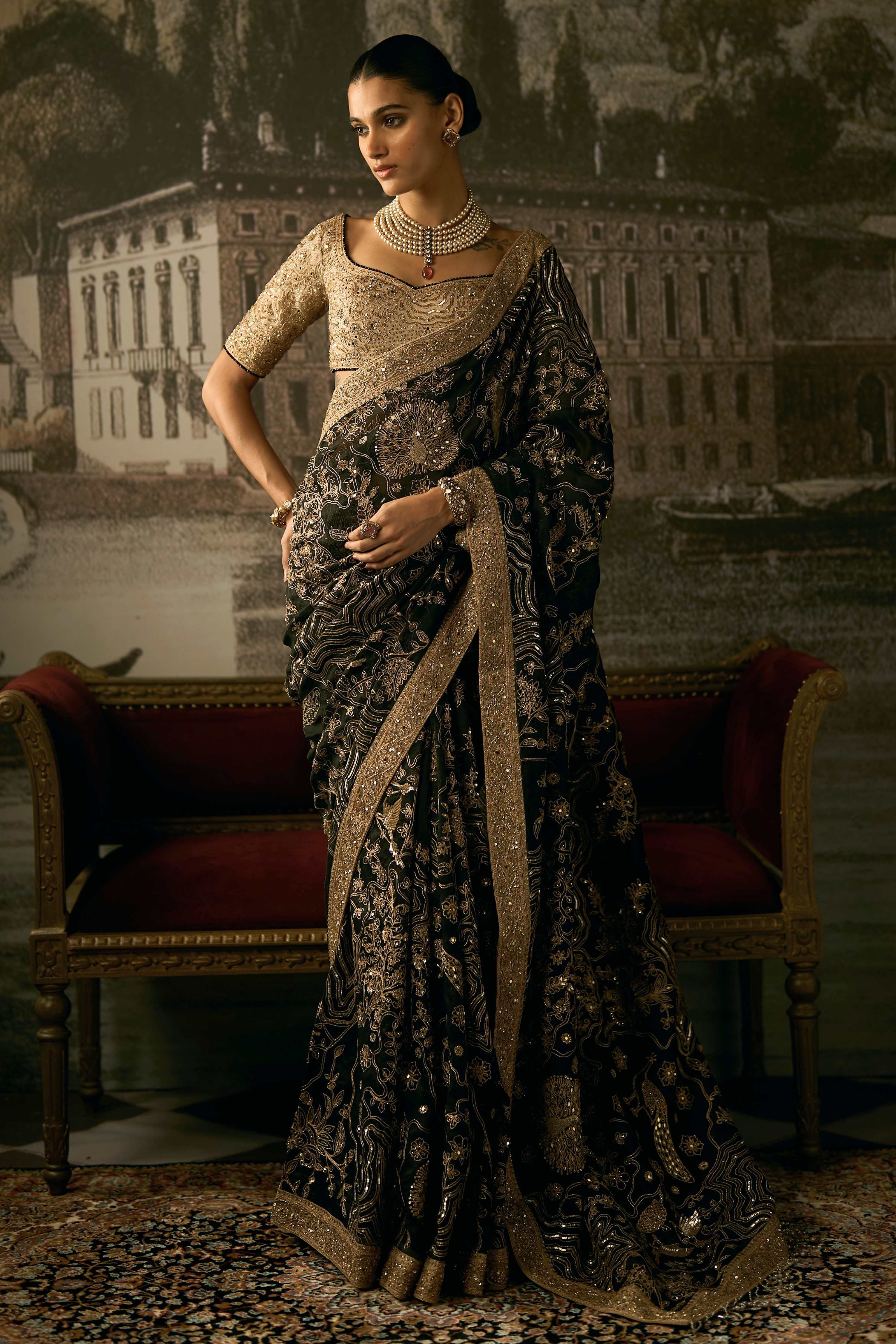The Wild Savannah Saree