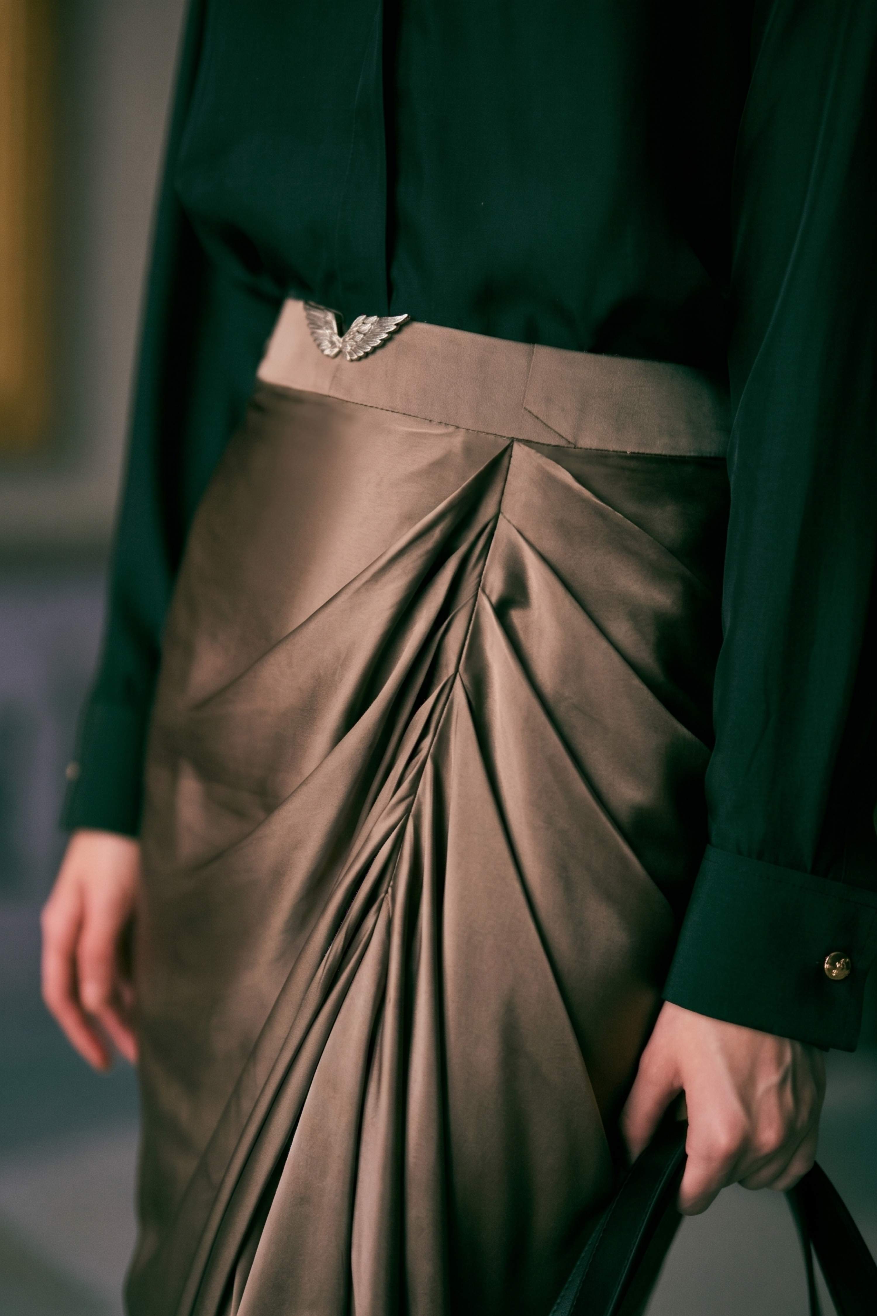 The Venetian Winged Drape Skirt