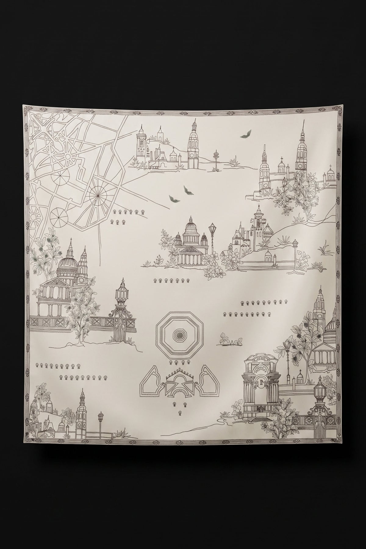 The Parisian Tullerie Scarf