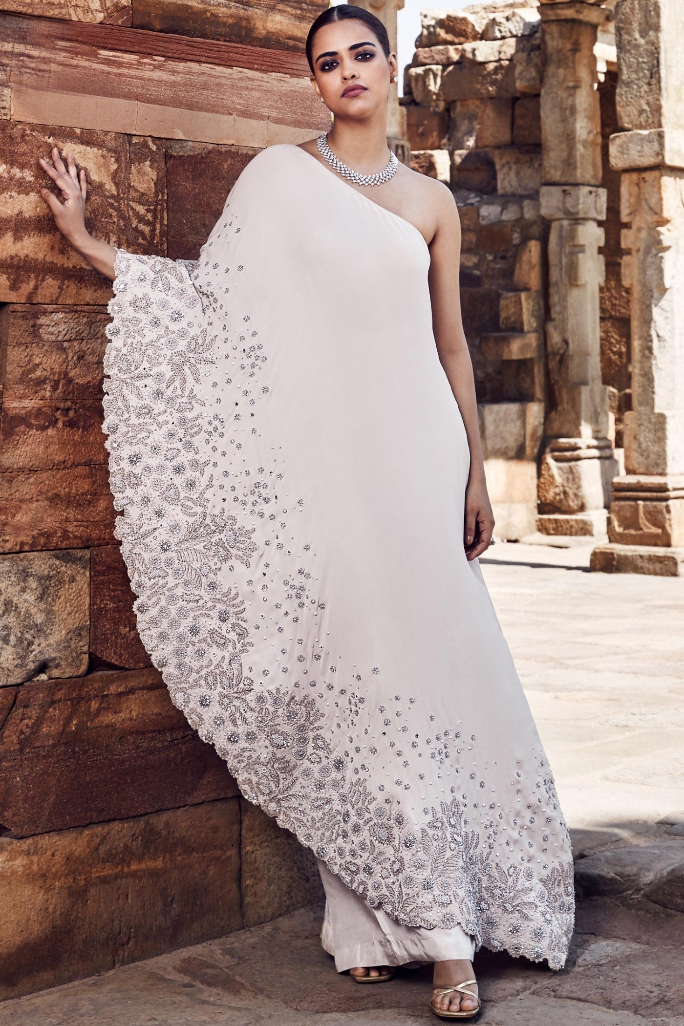 The Matsya Ekru Couture Set