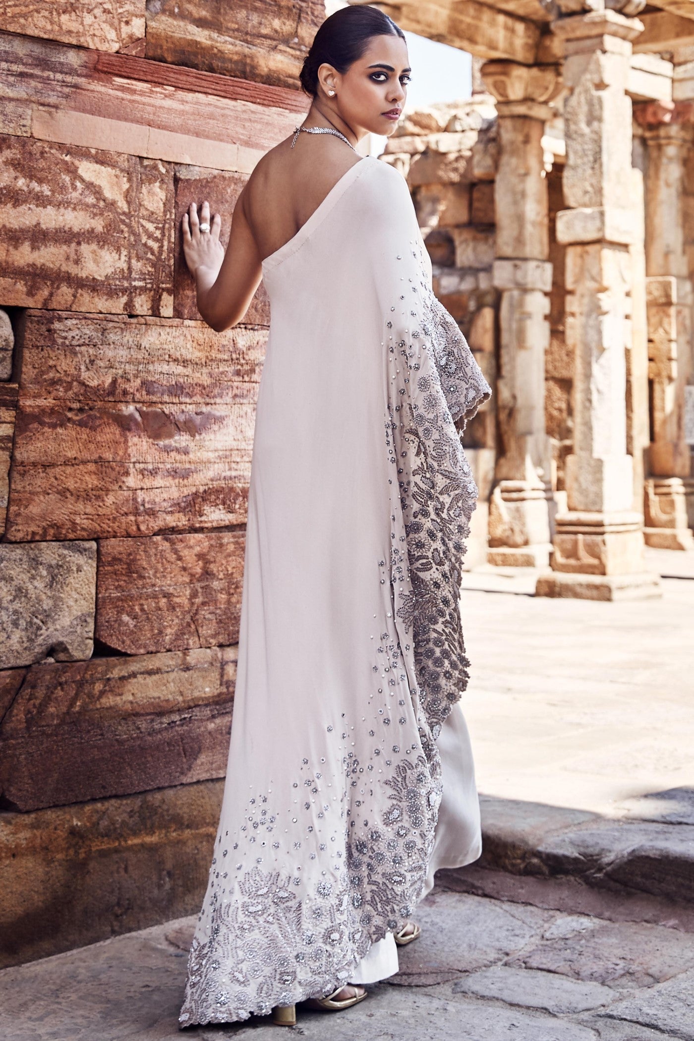 The Matsya Ekru Couture Set