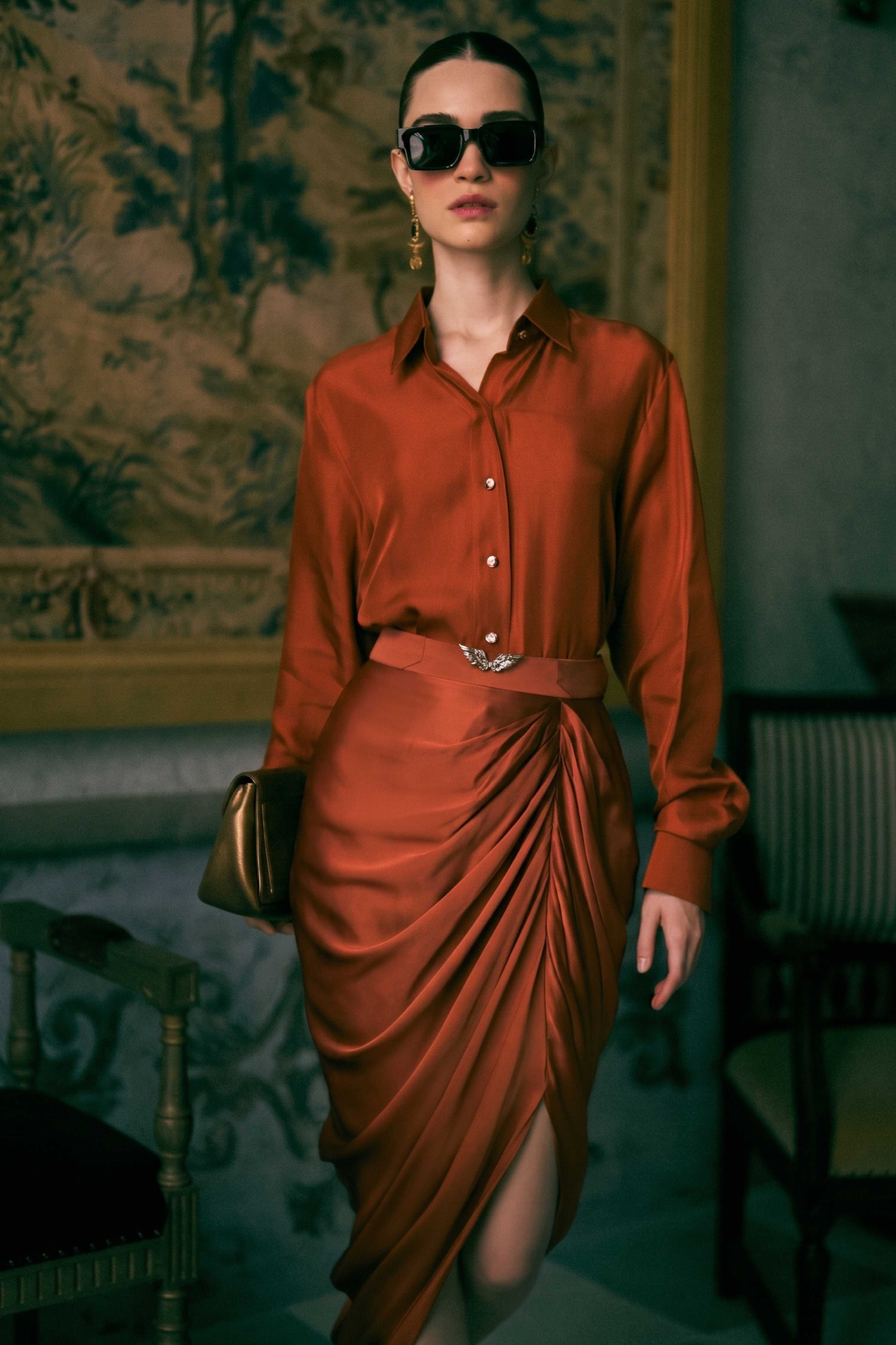 The Roman Silk Shirt