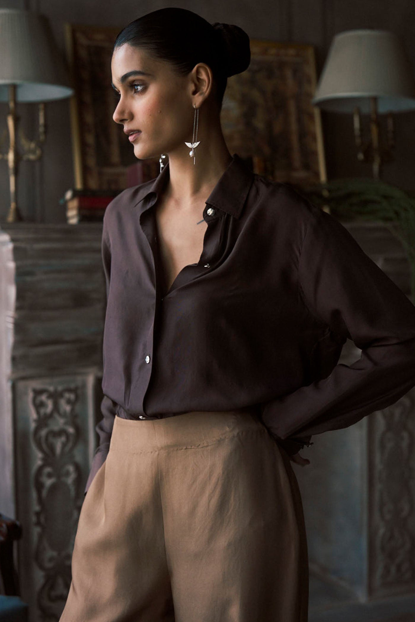 The Roman Silk Shirt