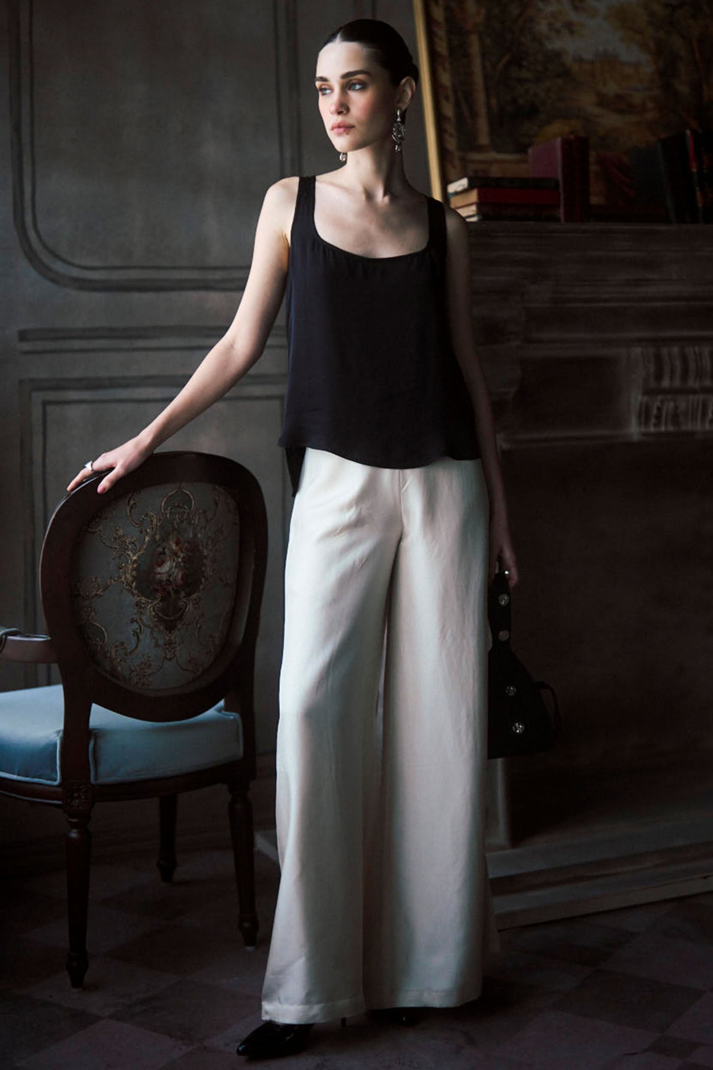 The Trinity Satin Top