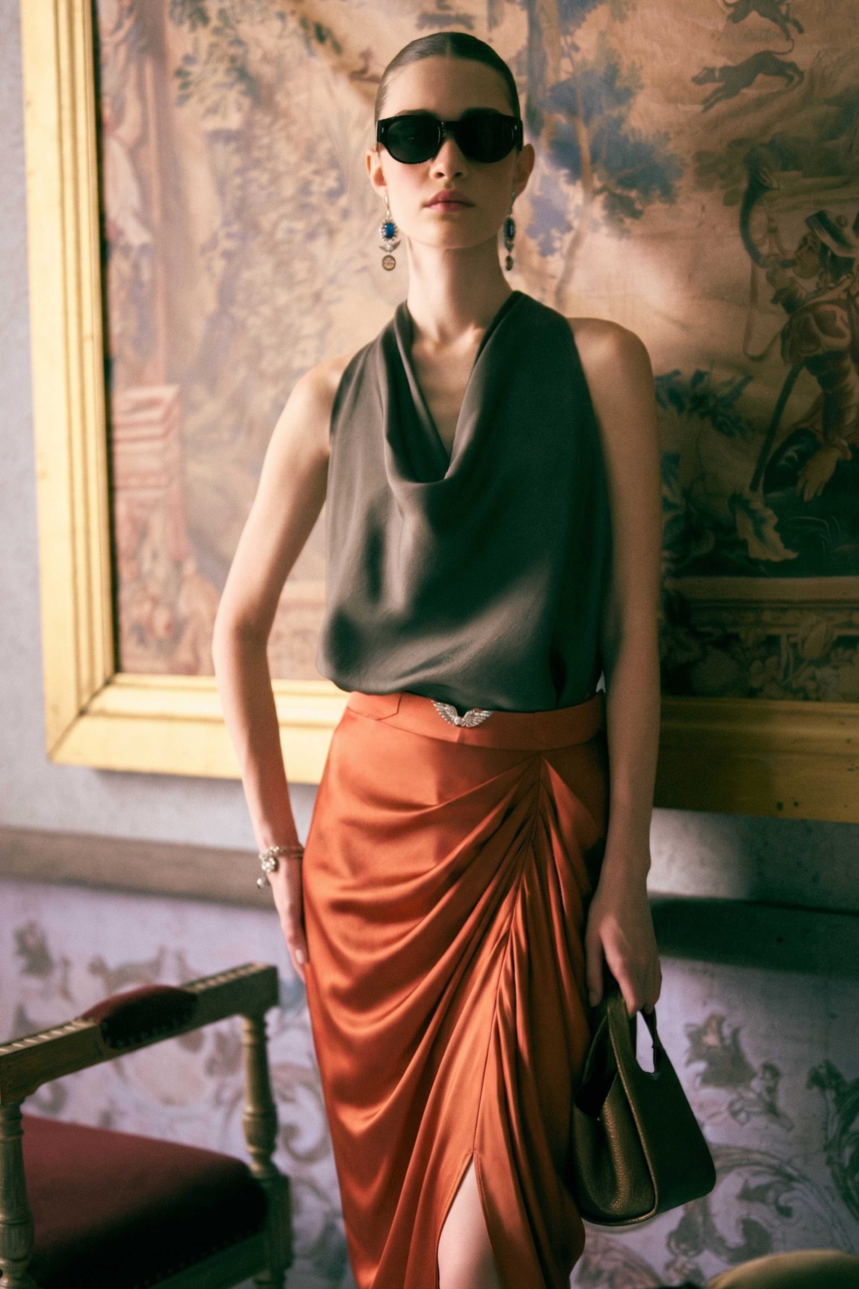 The Casablanca Silk Top