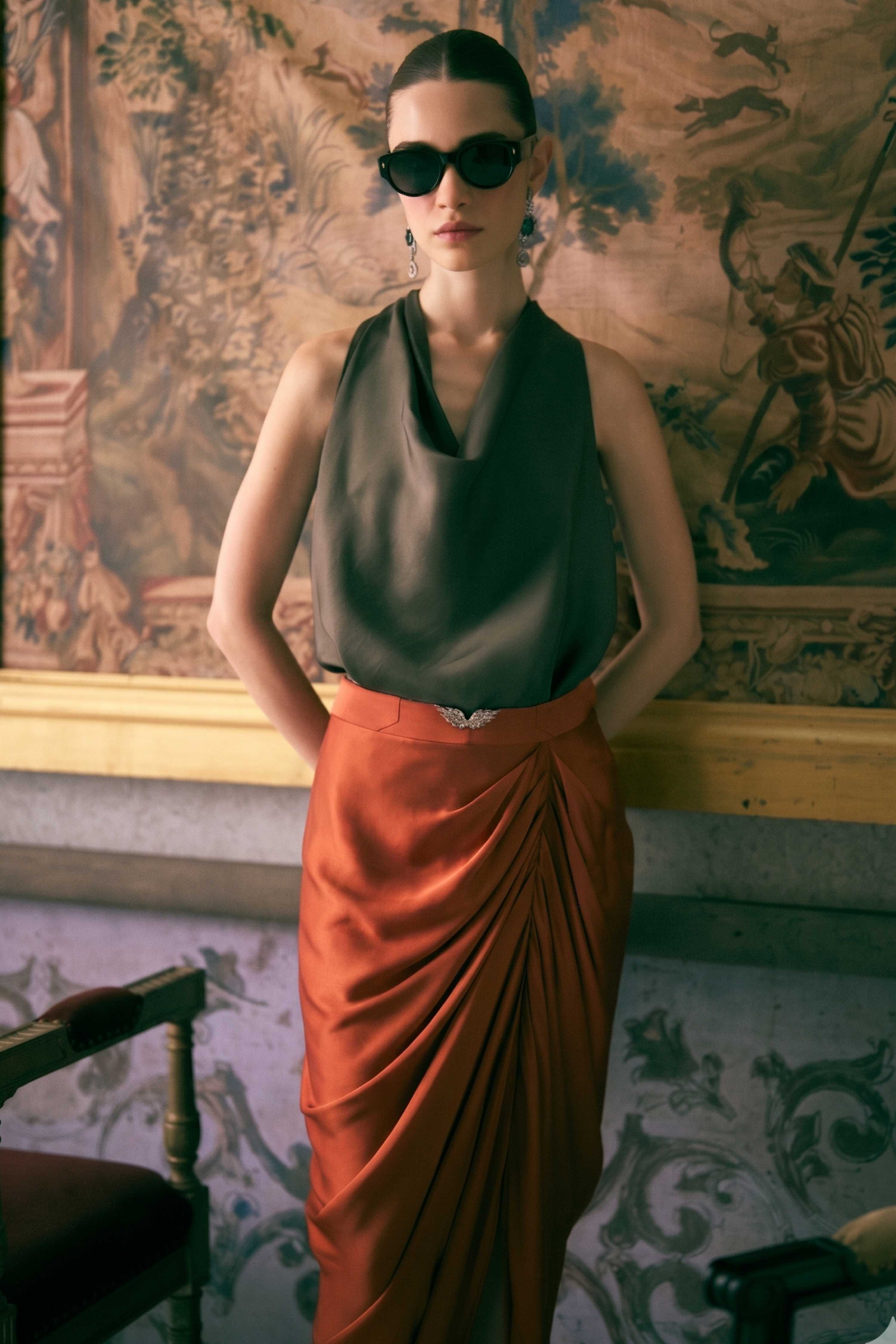 The Casablanca Silk Top
