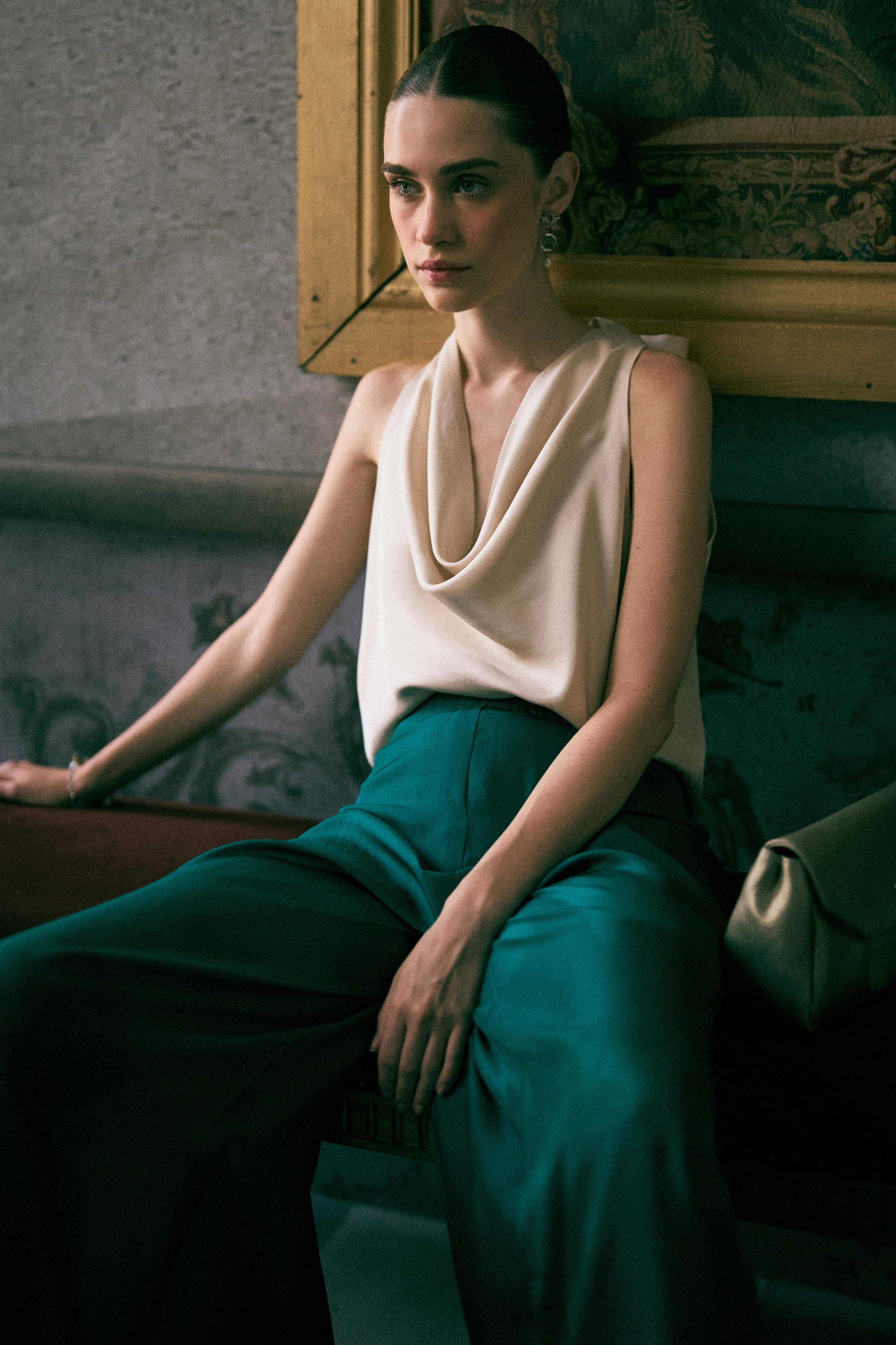 The Casablanca Silk Top