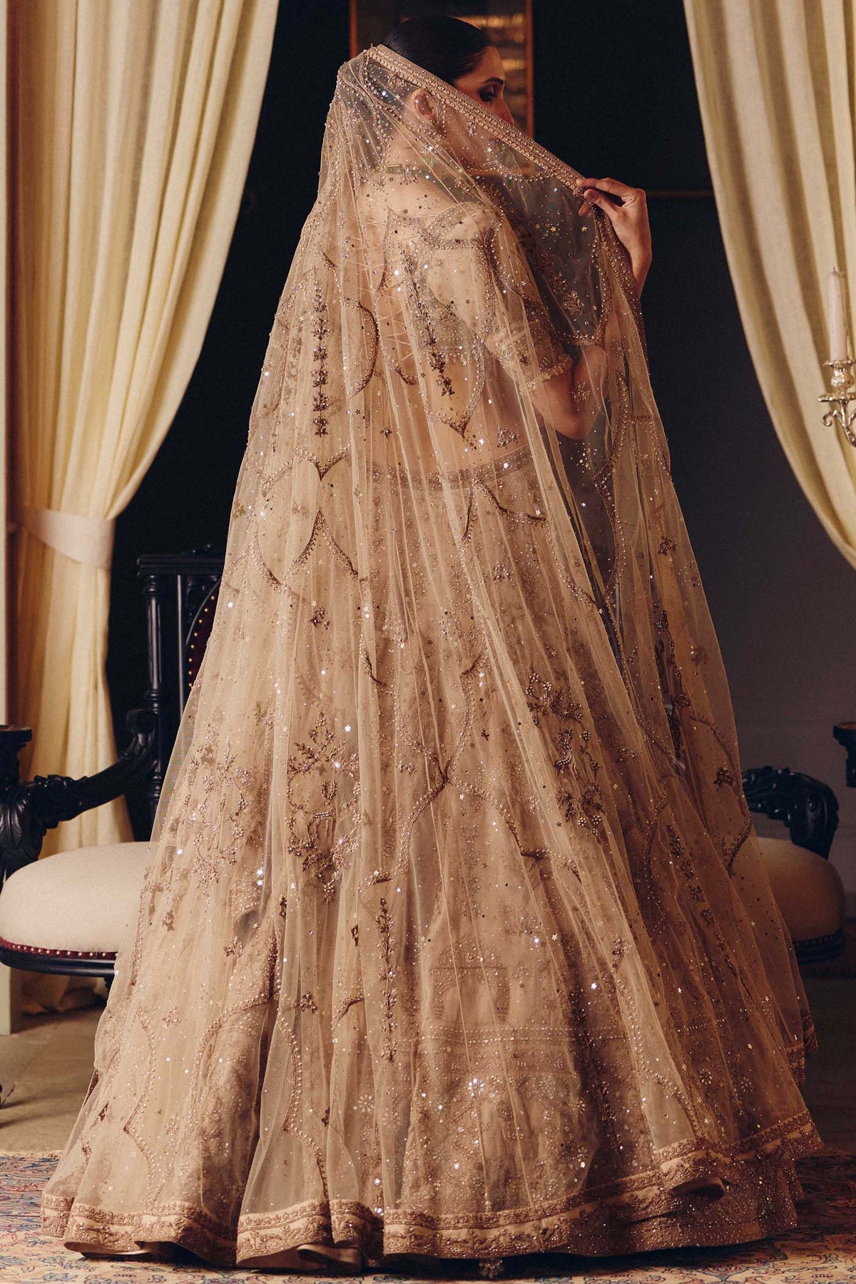 The Dripping Gold Tara Lehenga